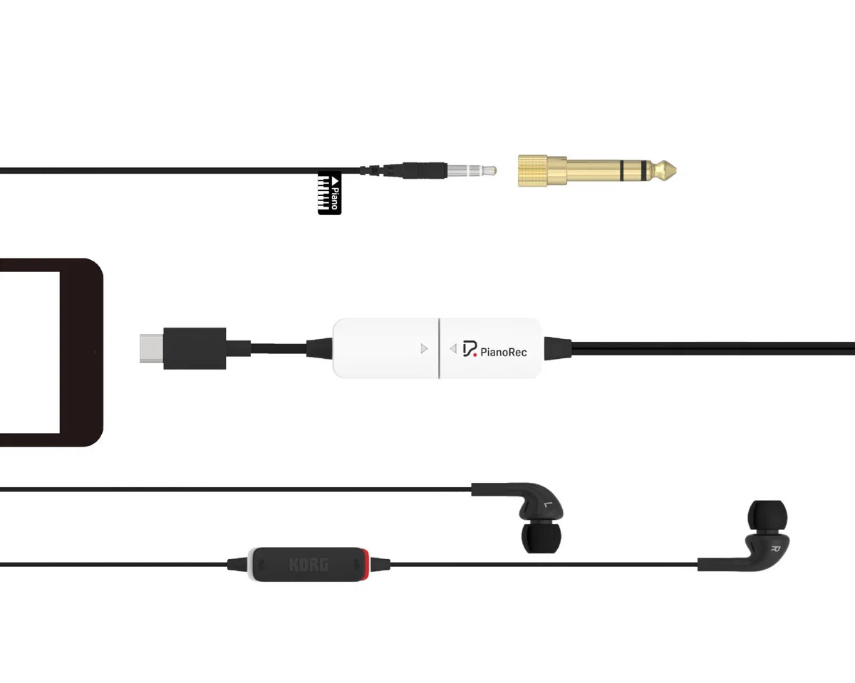 Korg – PianoRec – Plug-and-Play Aufnahmegerät für Digital Pianos