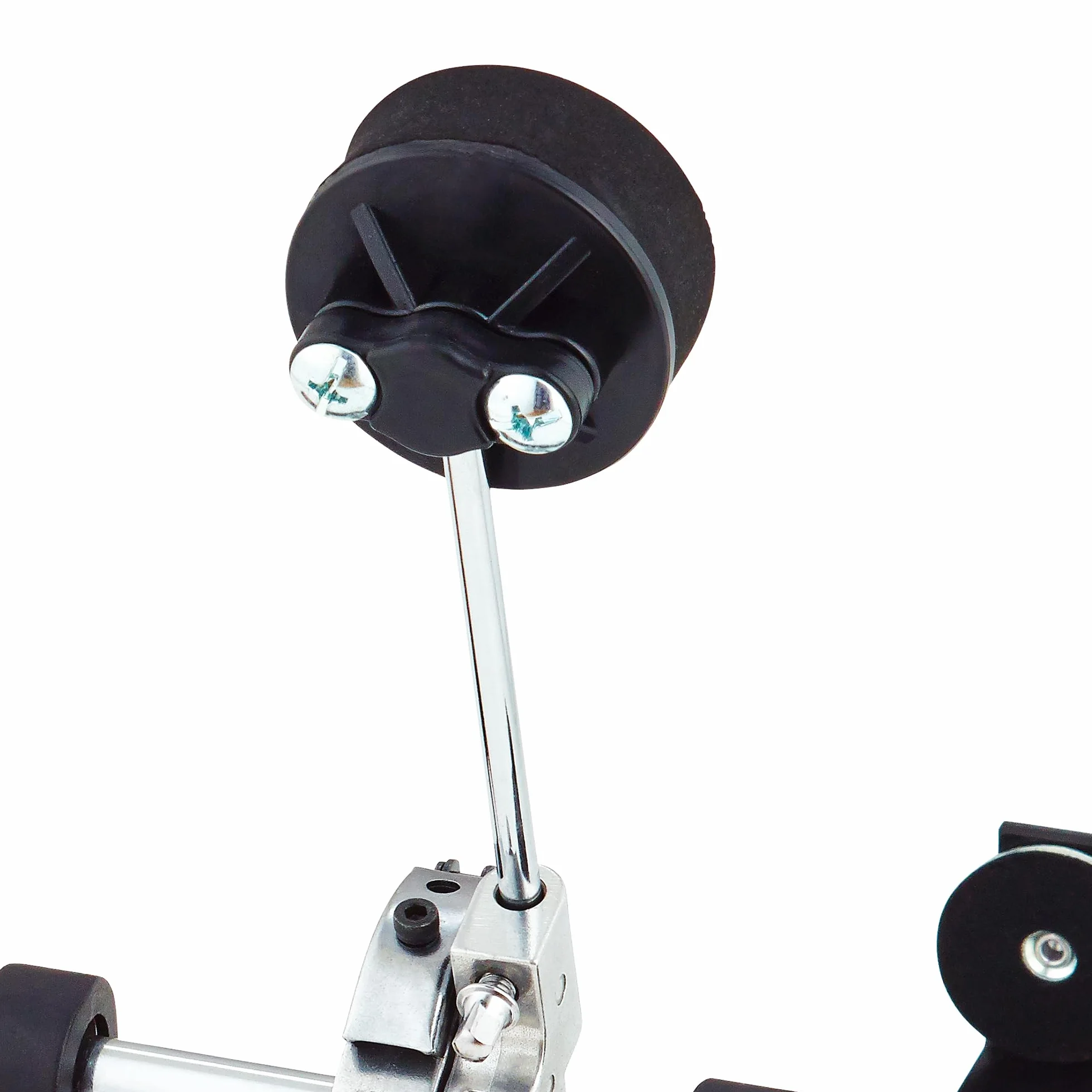 Ortega Guitars Cajon Pedal Rechts - Percussion Series - Metall Pedal mit Schaumstoffschlägel für Trommelkiste - Inklusive Tasche und Drum Key (OCJP-GB)