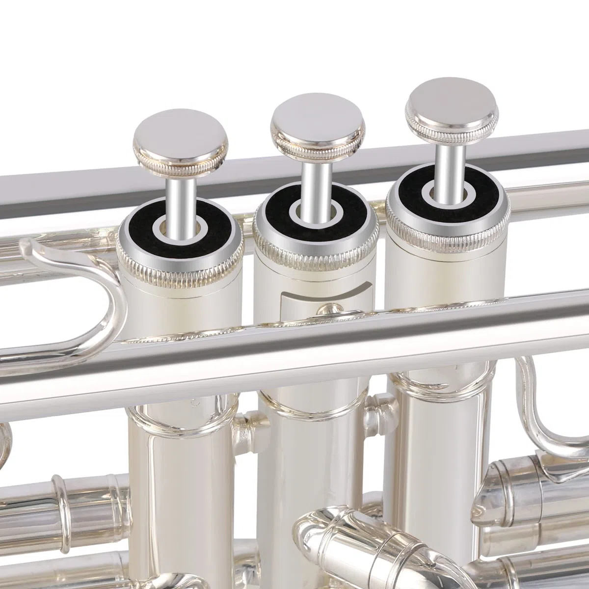 EASTROCK Trompete Bb Messing Standard Trompete mit Hartschale, Handschuhen, Stoff,7C Mundstück, Musikinstrumenten für Anfänger oder erfahrene, Erwachsene