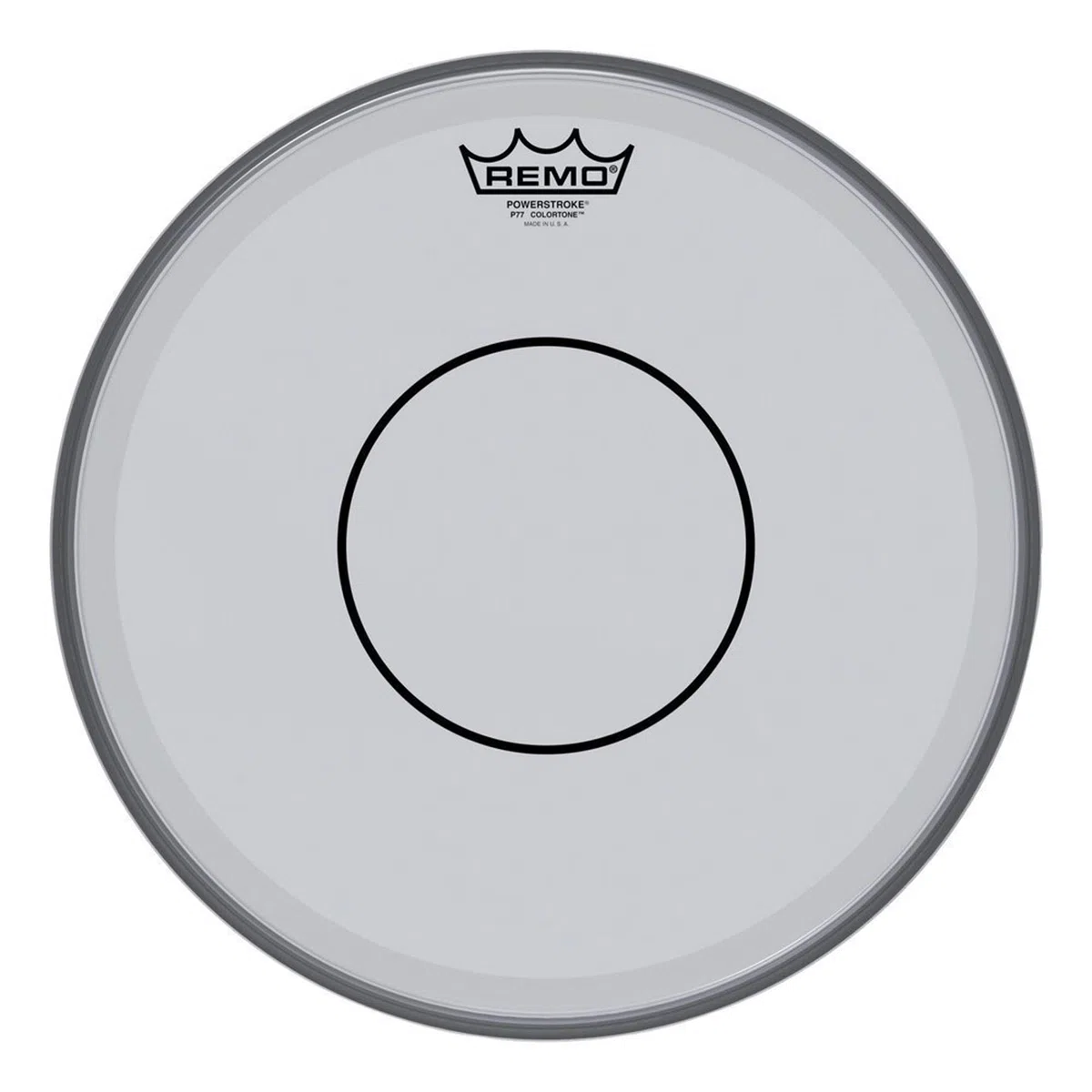 Remo Schlagzeugfell Colortone Powerstroke 77 Clear – Smoke – 14" – P7-0314-CT-SM