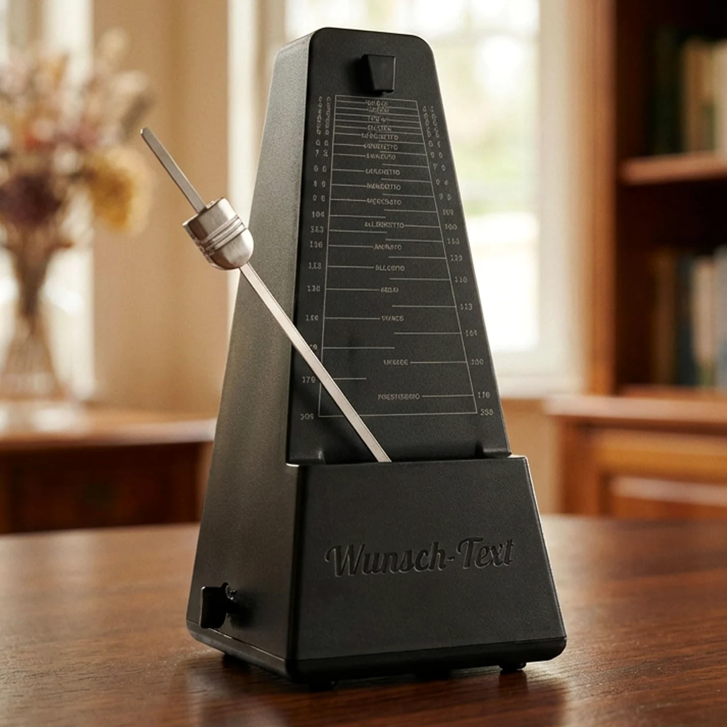 keepdrum Mechanisches Metronom aufziehbar mit personalisierter Gravur