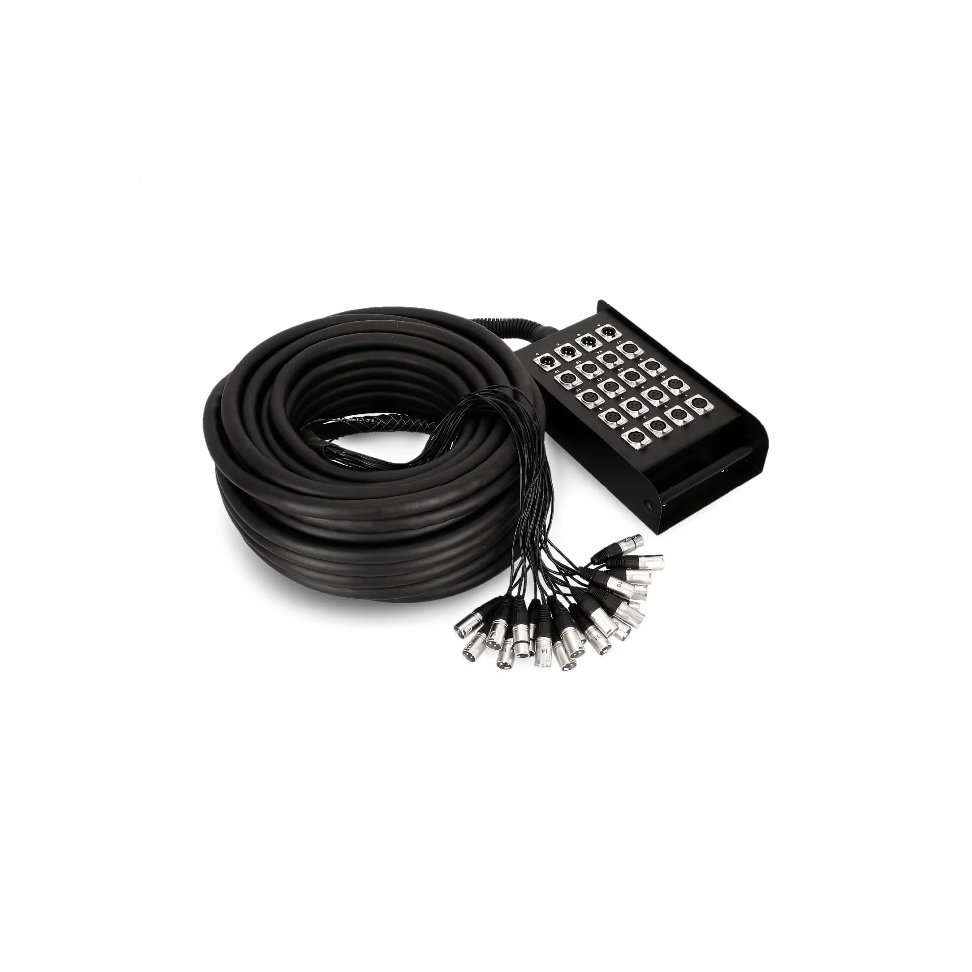 Adam Hall Cables K 20 C 15 Multicore Stagebox 16 x send & 4 x return | 15 m