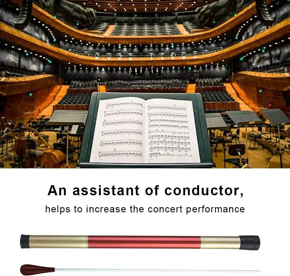 Dirigentenstab Holz mit Aufbewahrungsetui für Symphonie Dirigenten Chorleiter