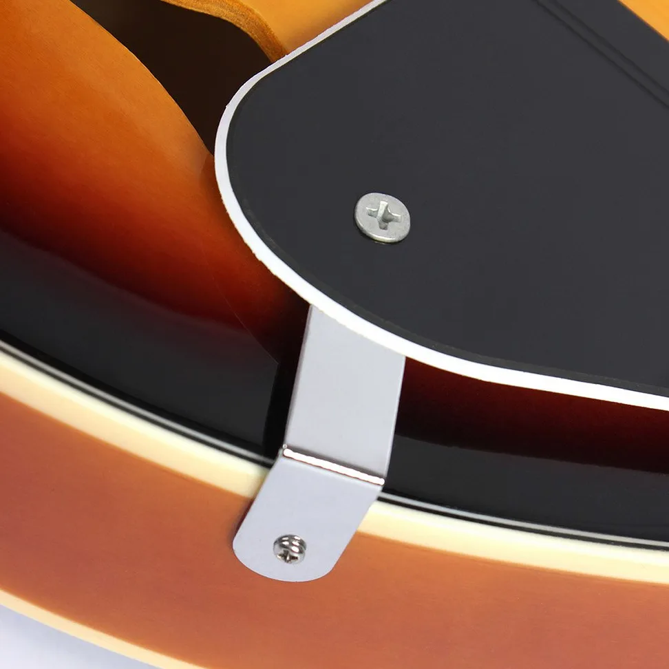 8 Sitige Lindenholz Sonnendurchbruch Mandolin Musikinstrument mit Palisander Einstellbare Brücke,Mandolin aus Lindenholz