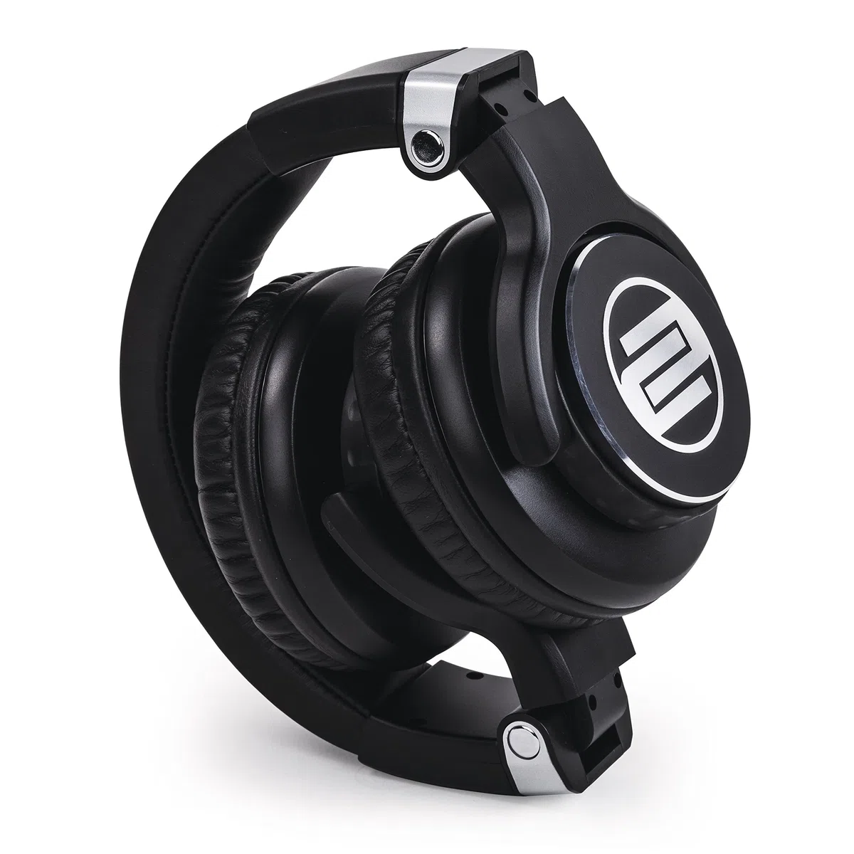 Reloop RHP-15 - geschlossene DJ-Kopfhörer, optimierte Klangwiedergabe, drehbare Ohrmuscheln, alle Anschlüsse vergoldet, inkl. 6,3-mm-Adapter, schwarz