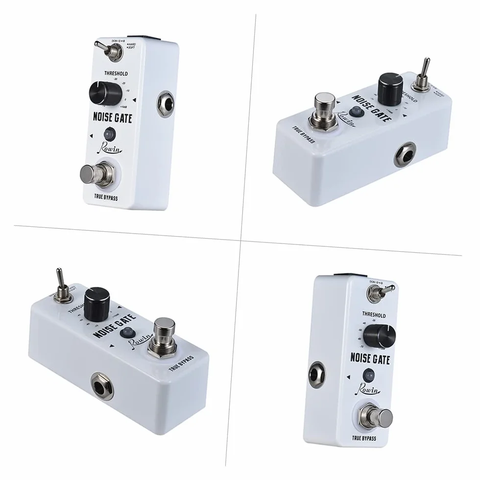 Btuty Noise Gate Pedal Gitarre Noise Suppressor Effekte Pedal Rauschunterdrückung Pedal 2 Modi True Bypass