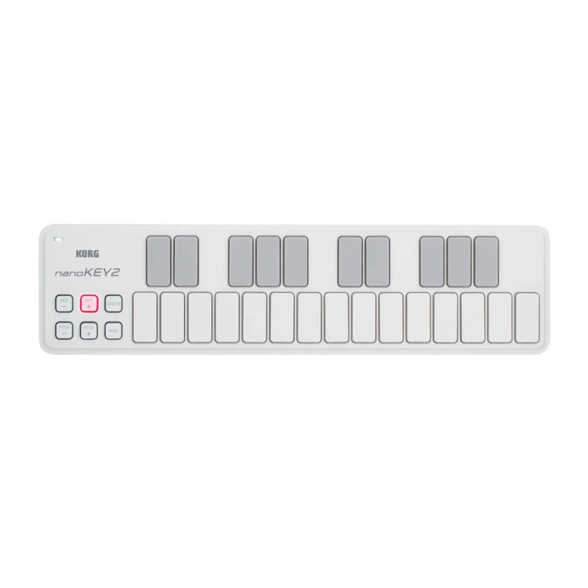 Korg KOH Nanokey2-WH 25 Hinweis USB-Tastatur Schwarz