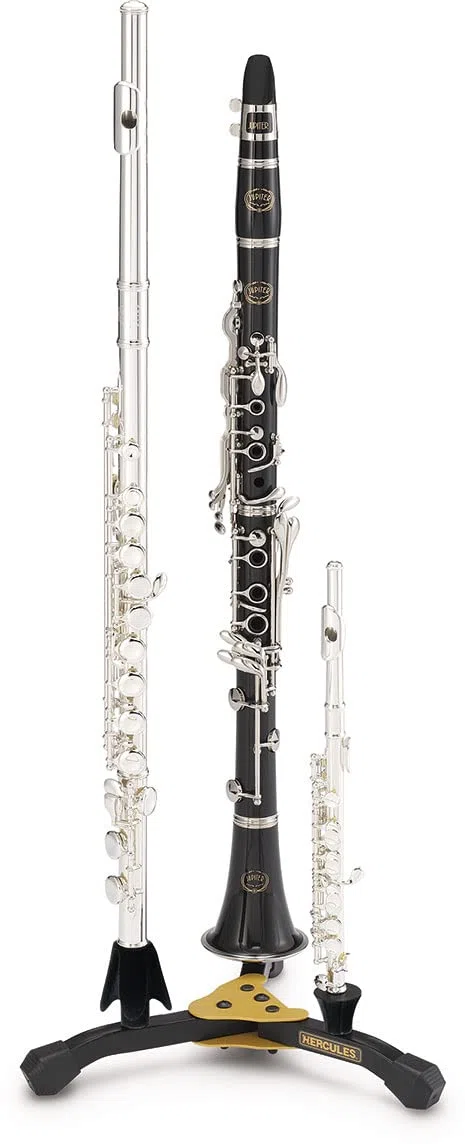 Hercules DS543BB Klarinetten-, Flöten- und Piccolo-Ständer