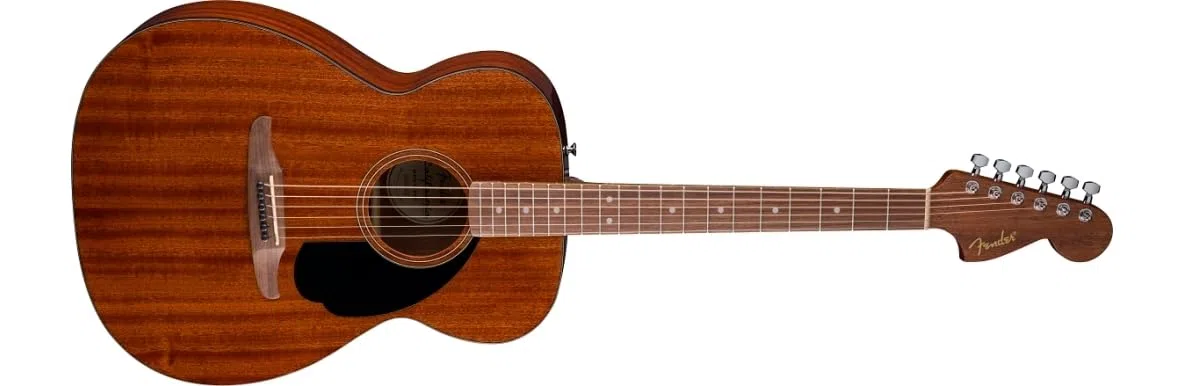 Fender California Standard Monterey Akustikgitarre Sapele-Decke schwarzes Schlagbrett