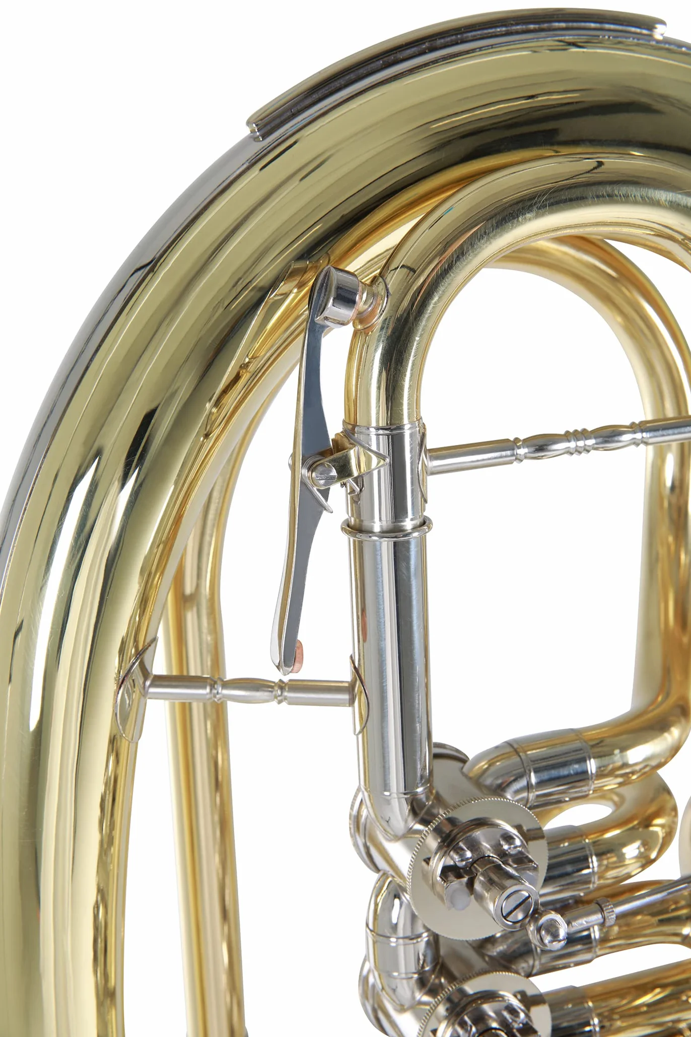 Roy Benson Bb-Bariton BH-202 (mit Ø 26 cm Schallbecher, Neusilber Komponenten, 4 Zylinderventilen, Präzision und erstklassiger Klang, im leicht transportierbaren Formetui)