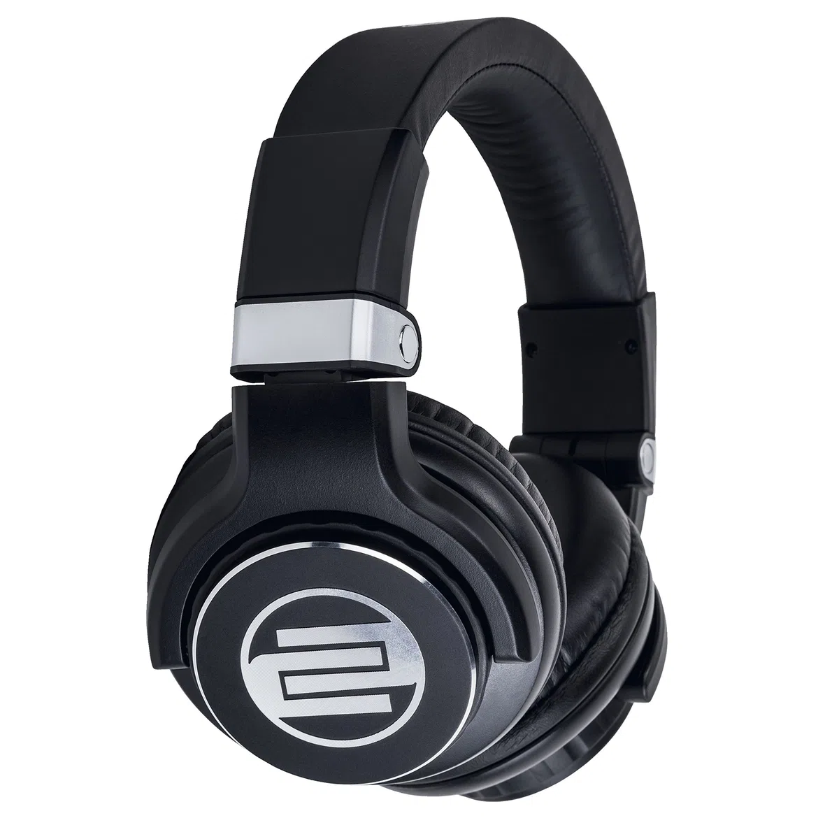 Reloop RHP-15 - geschlossene DJ-Kopfhörer, optimierte Klangwiedergabe, drehbare Ohrmuscheln, alle Anschlüsse vergoldet, inkl. 6,3-mm-Adapter, schwarz