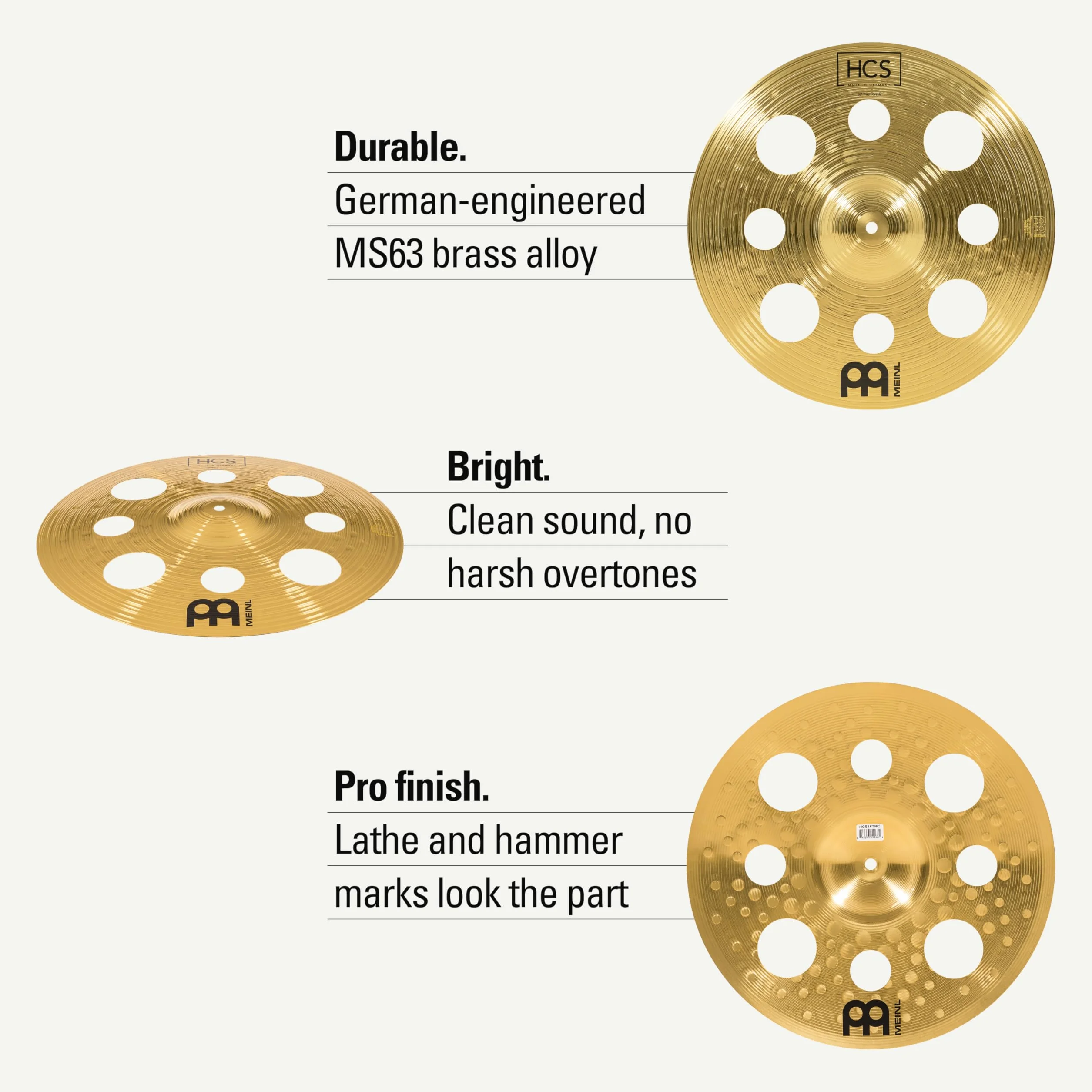 Meinl Cymbals HCS-SCS1 Ultimate Special Becken Set