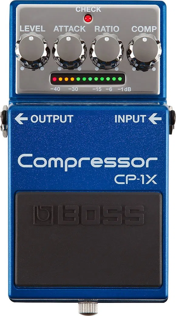 BOSS CP-1X Kompressor Pedal Blau