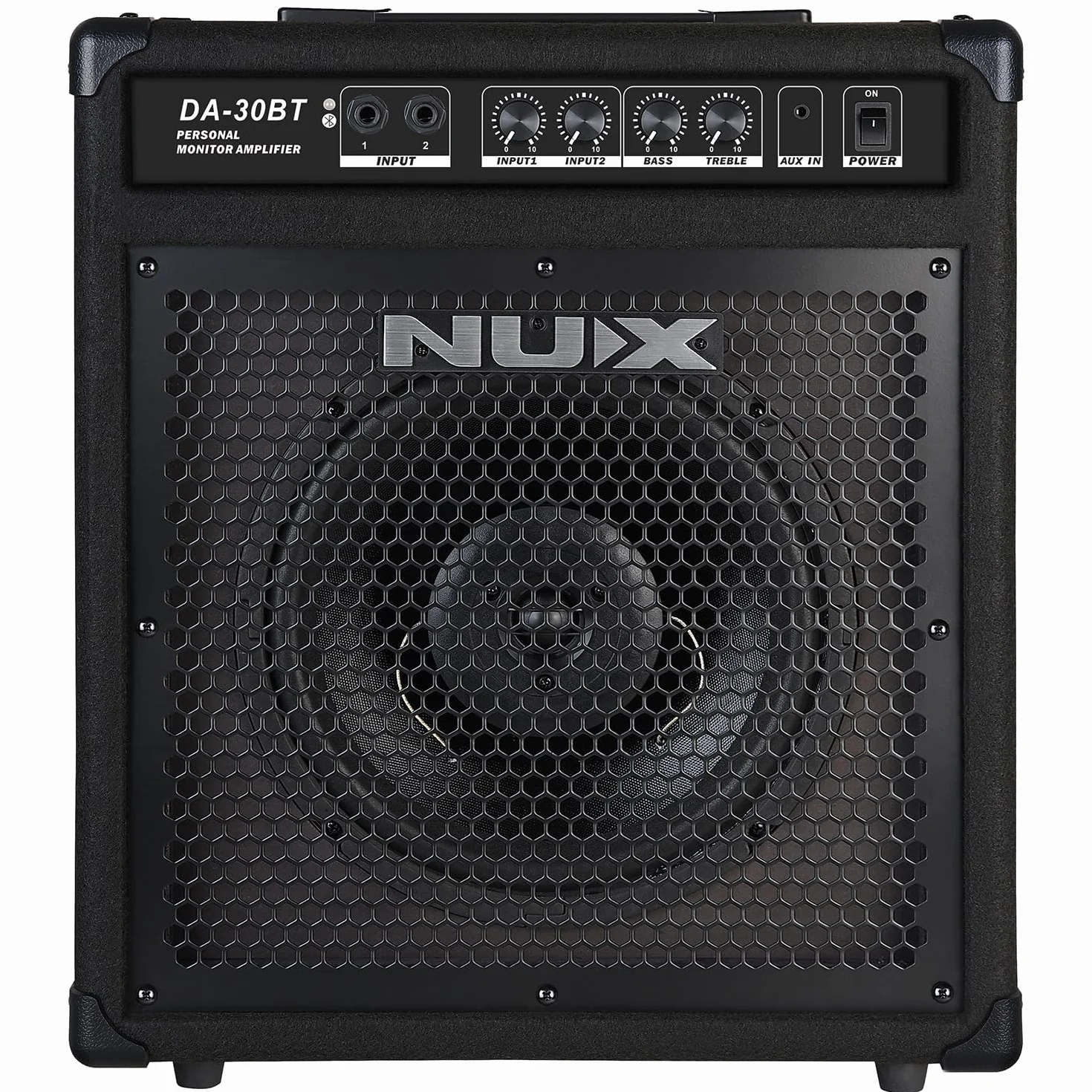 NUX DA-30BT Drum Speaker Personal Monitor Verstärker 30 Watt Tragbarer Bluetooth für Elektronische Schlagzeug Kits