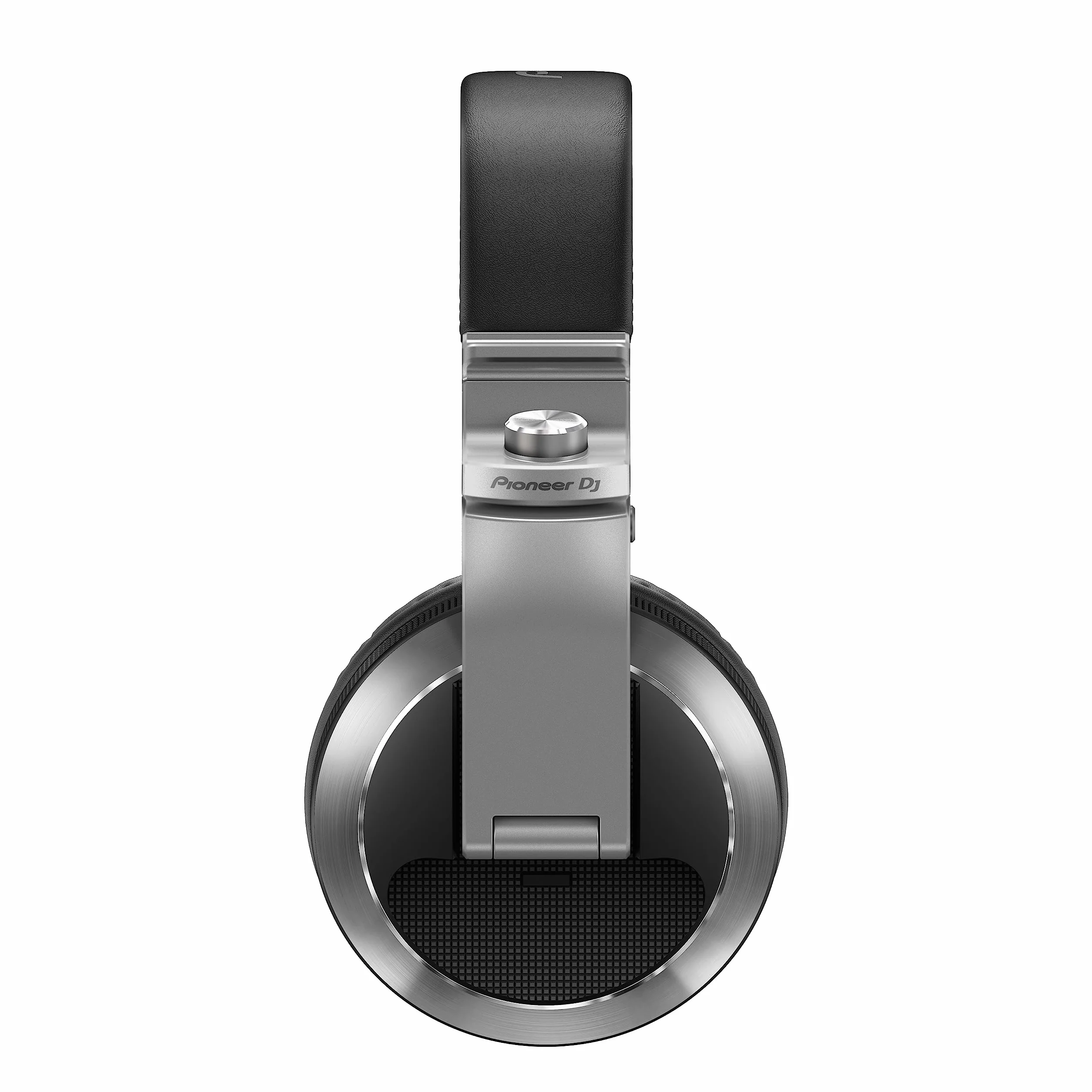 PIONEER DJ HDJ-X7-S - Closed-back Circumaural DJ Headphones with 50mm Drivers, with 5Hz-30kHz Frequency Range, Detachable Cable, and Carry Pouch - Silver