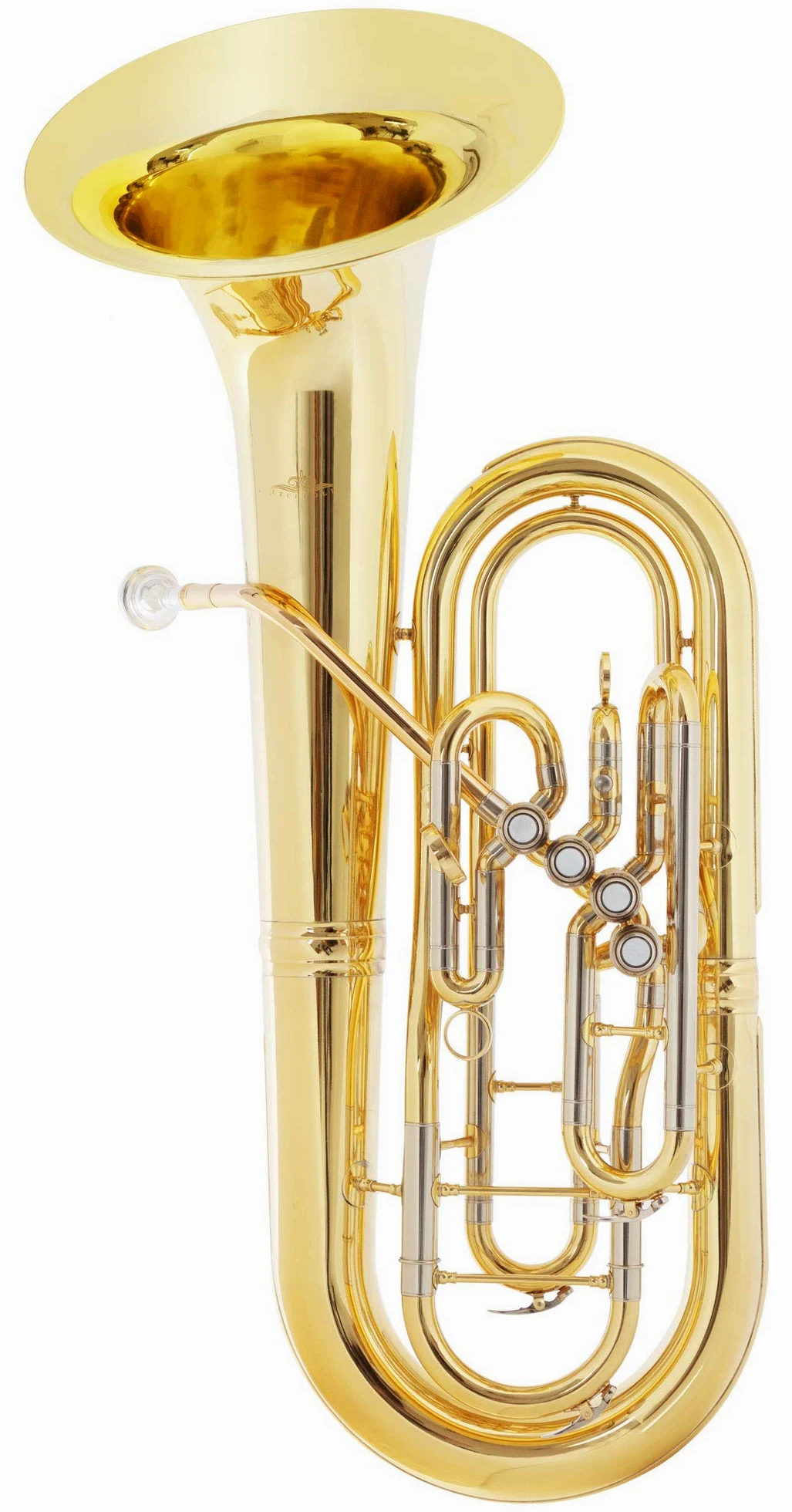 OB-19/4L Oberkrainer Bariton - Bellfront-Bariton in Bb aus Messing - Schallbecher-Ø: 283 mm - inkl. Leichtkoffer