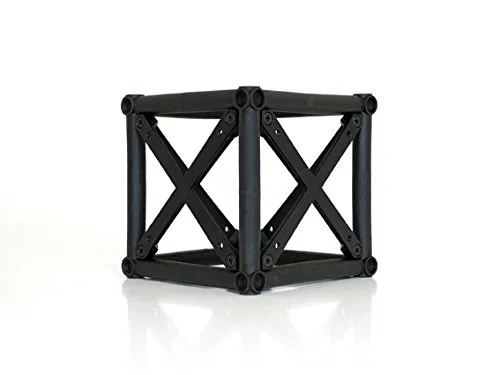 CROWN Truss Traverse Würfel Knoten - super leicht -Schwarz- werkzeuglose Montage