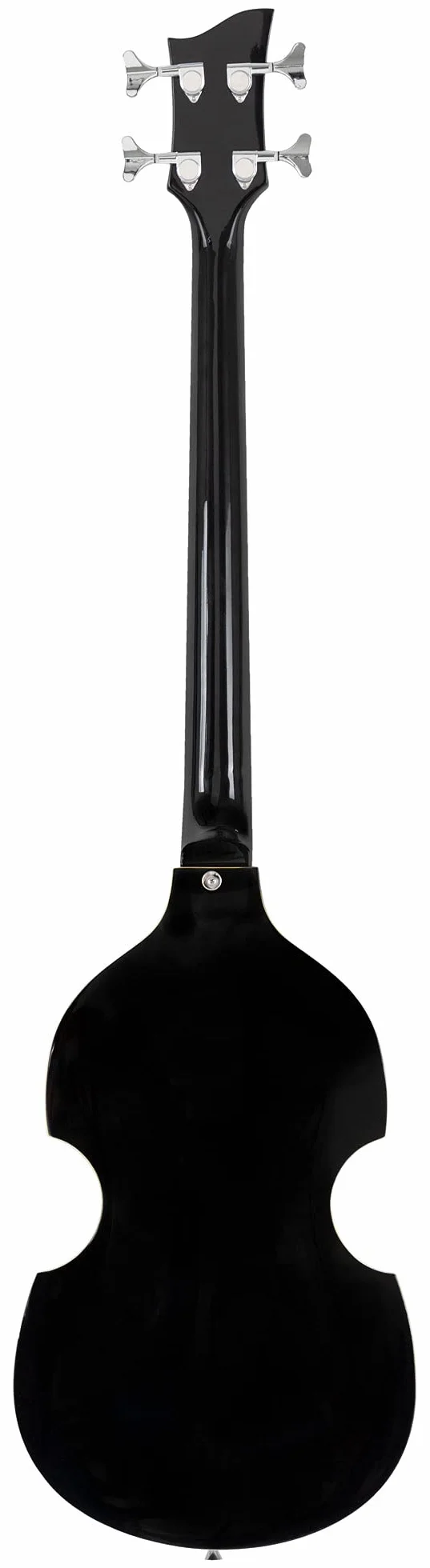 Rocktile VB-1 “Sir Paul” Vintage Beatbass - Violinbass - Bassgitarre - Hollowbody - 2 Humbucker - Schwarz