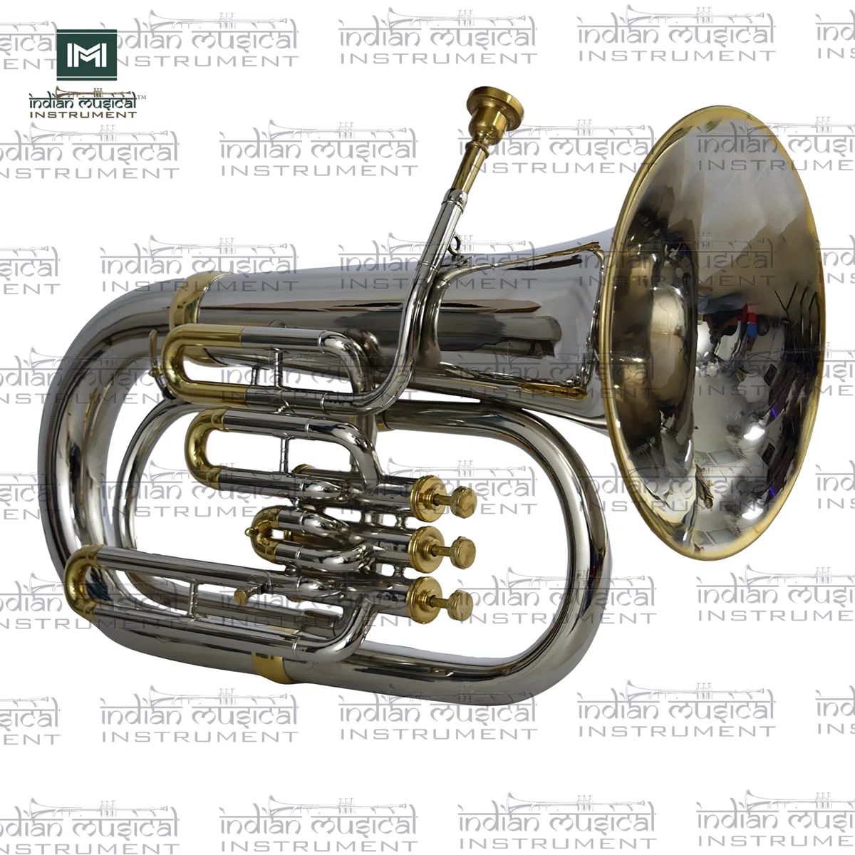 Euphonium 3-Ventil-Messinginstrument mit warmem Ton, glatte Ventile, für Musiker und Studenten
