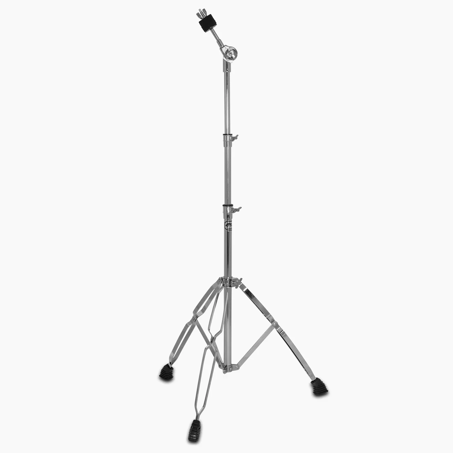 TIGER DHW14-CM Doppelstrebiger Aufrechter Cymbal-Ständer | Minimale Höhe: 70 cm, max. Höhe: 130 cm