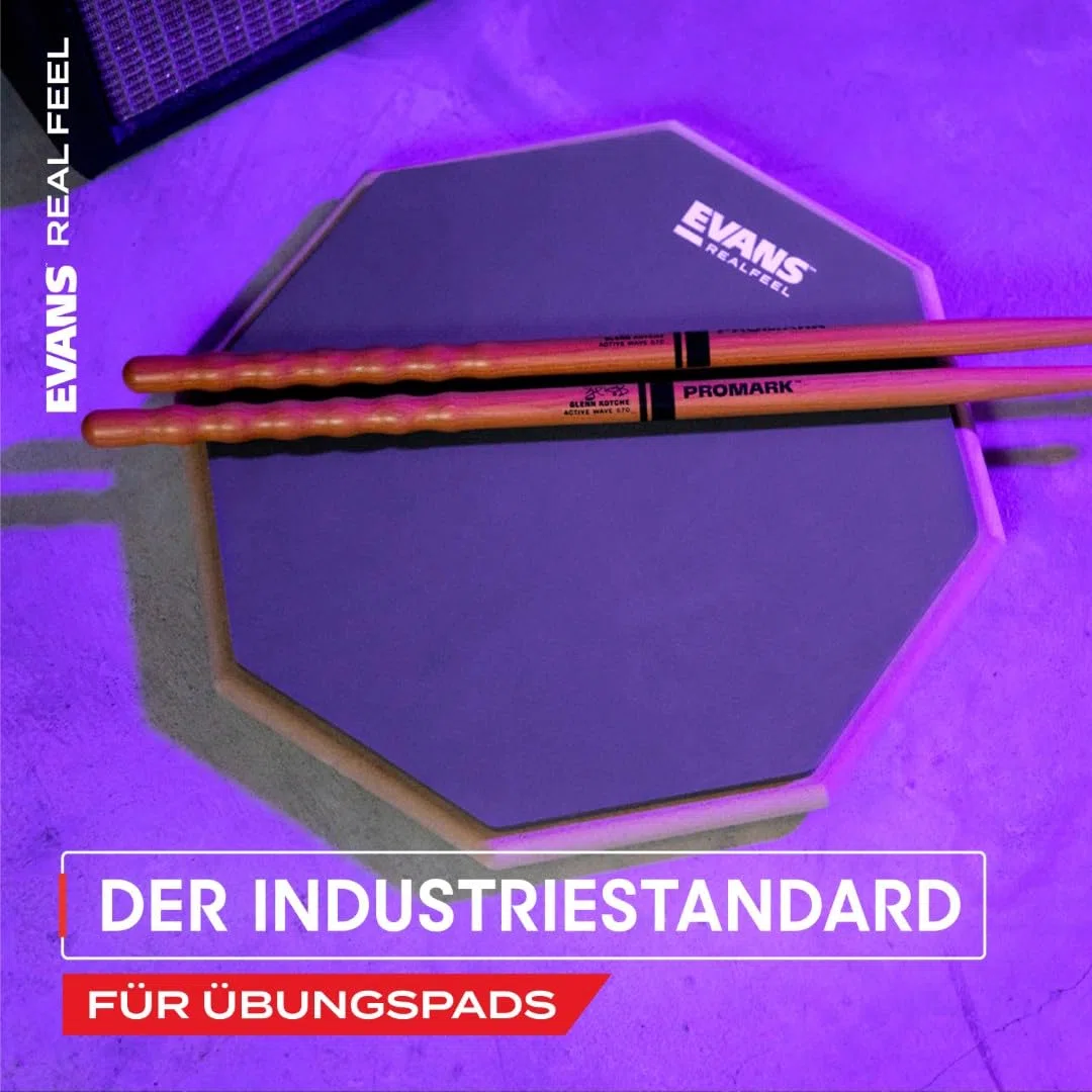 Evans RF10G-AT Attacktile Practice Pad 10" - Zubehör für Drums