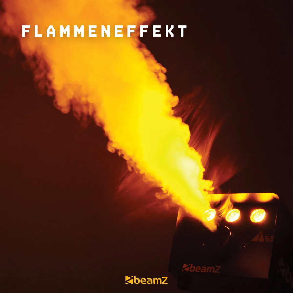 BeamZ S700-LED Nebelmaschine mit LED Flammeneffekt 700 Watt, Fogger, Party Rauchmaschine, Fog Machine, Kabelfernbedienung, Disco Partynebel für DJs, Hauspartys, Hochzeiten, Veranstaltungen