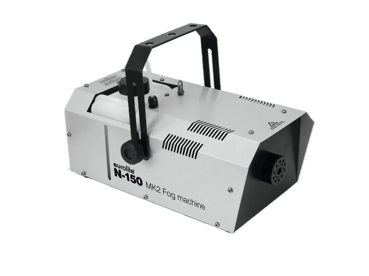 Eurolite N-150 MK2 Nebelmaschine | DMX-steuerbare Nebelmaschine mit 1500-Watt-Leistung | Kompakte Nebelmaschine mit hohem Ausstoßvolumen