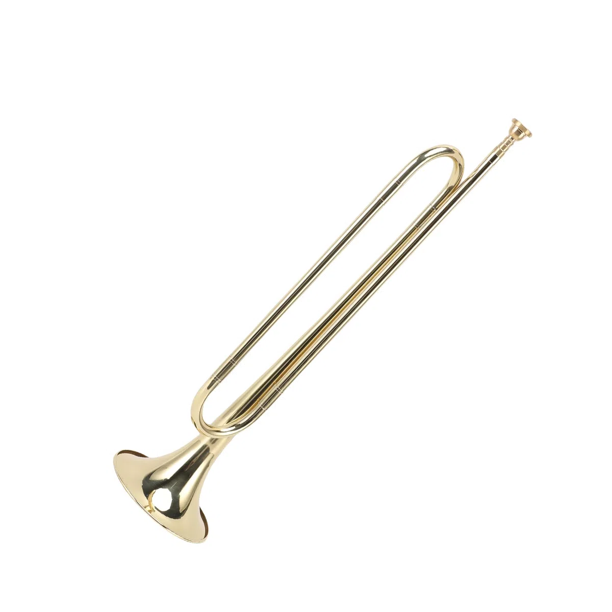 Btuty Brass Trumpet, Bb Trumpet for Students Beginners with Large Bell Bright Sound Comfortable Mouthpiece, for School Band Practice Professional Orchestras