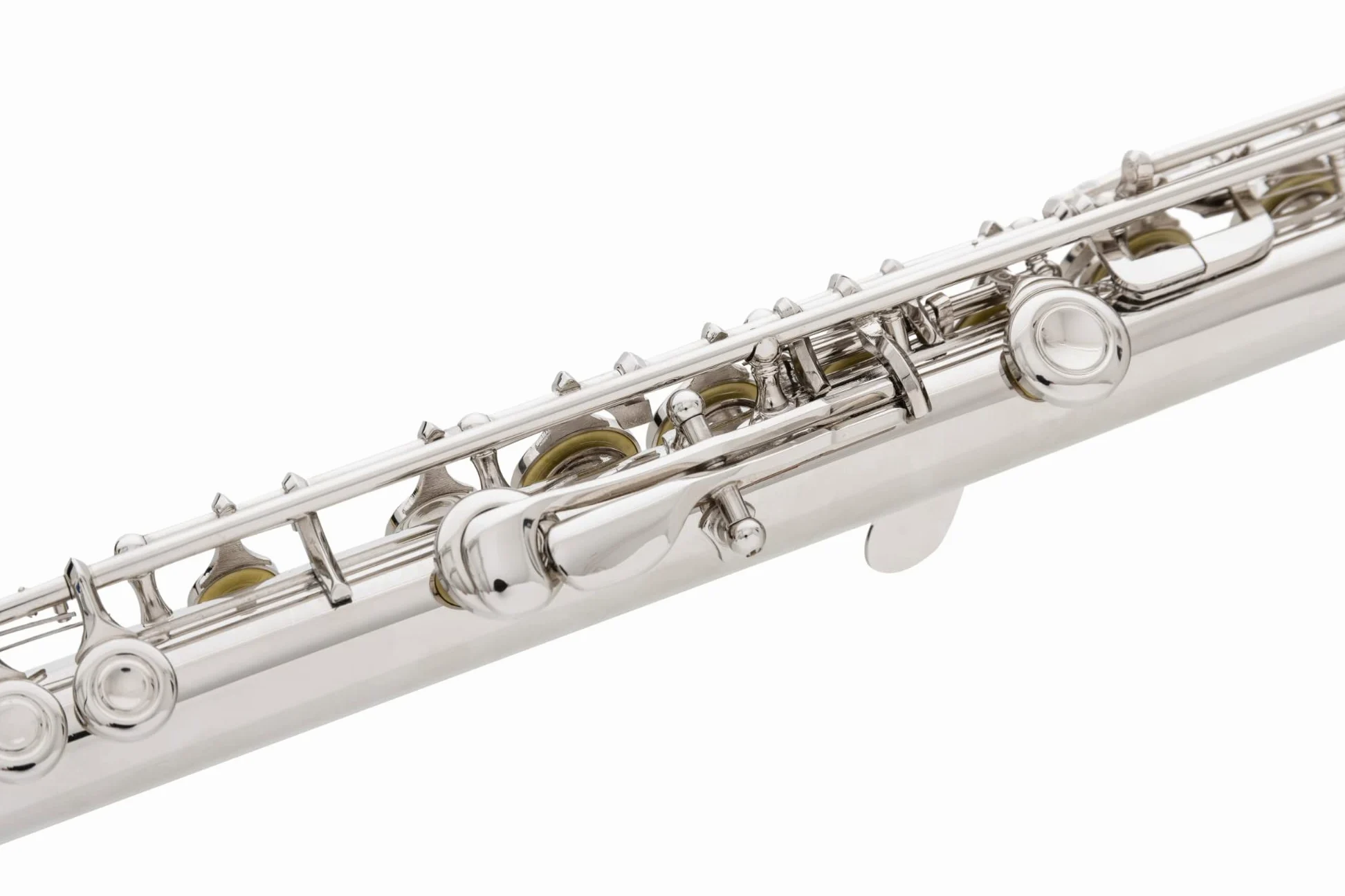 Classic Cantabile FL-200U Querflöte Neusilber Einsteigerinstrument E-Mechanik inklusive Wischerstab Etui