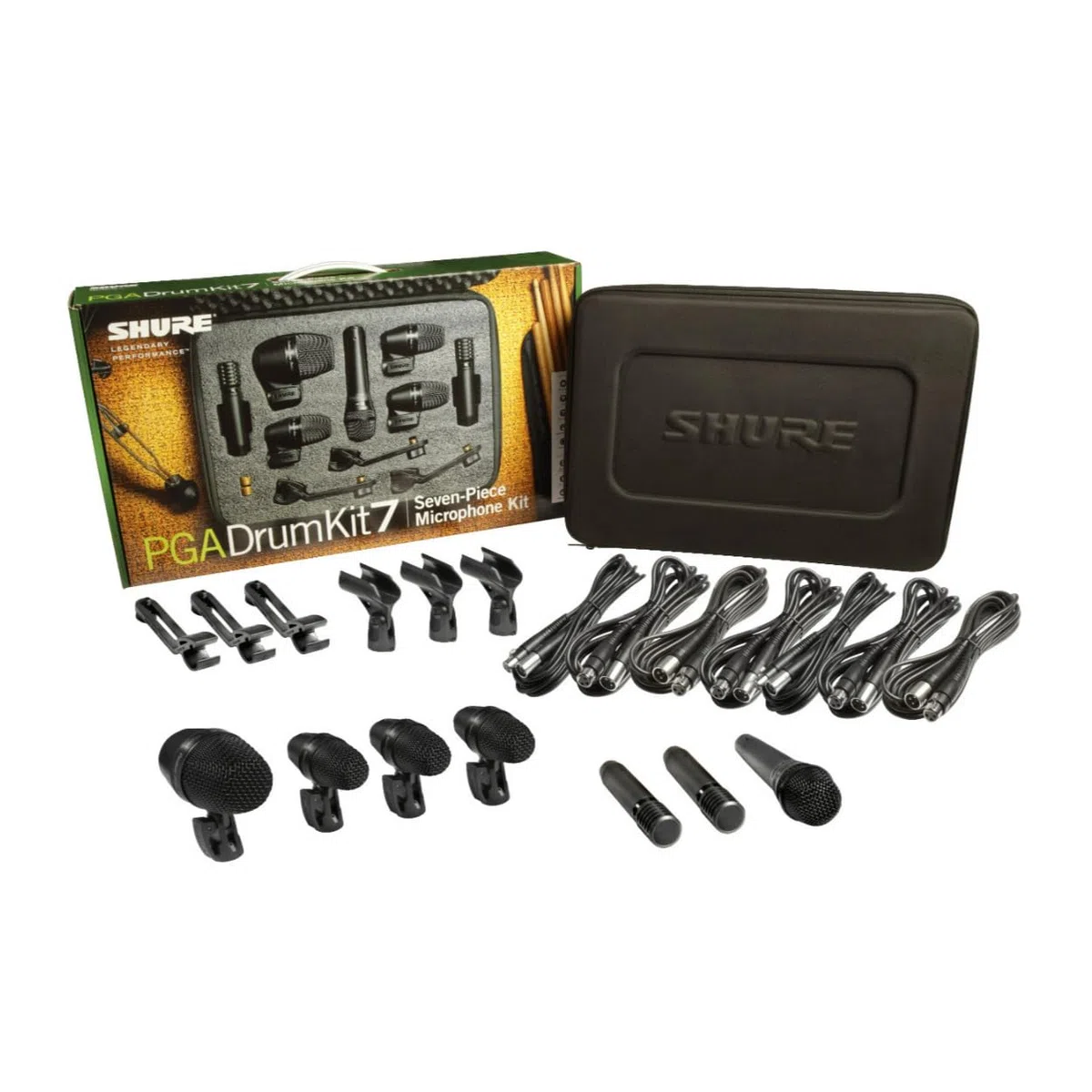 Shure PG ALTA Drum Kit 7-Stück-Trommel-Mikrofon-Bundle