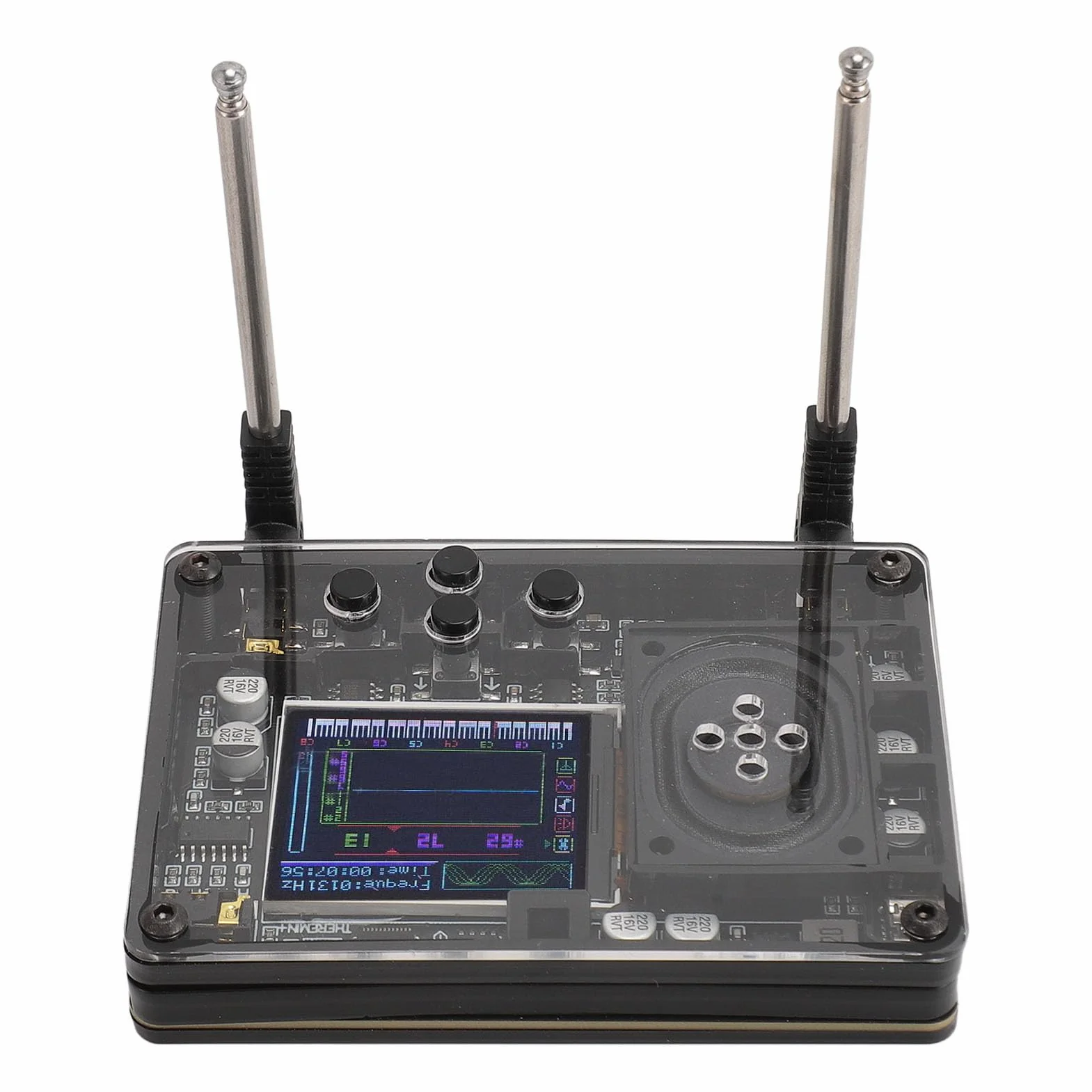 Ausla Theremin mit Farbdisplay 8 Stimmen für Anfänger mit Lautsprecher