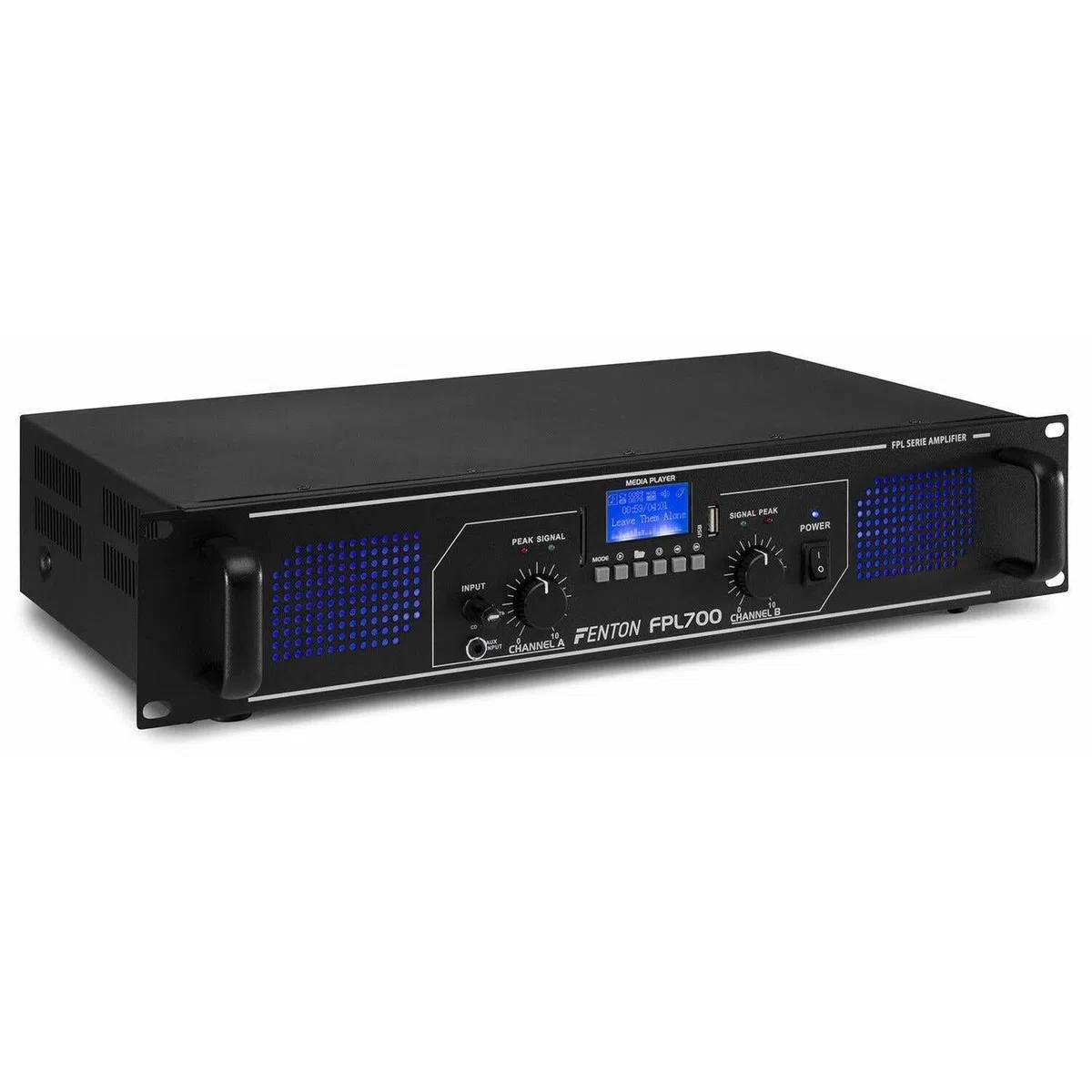 MAX28 - DJ Set, PA Anlage, DJ Boxen Set 1600W und 700W Verstärker mit Bluetooth, MP3, USB, MAX28 Bundle 2 passiv Lautsprecher, PA-System
