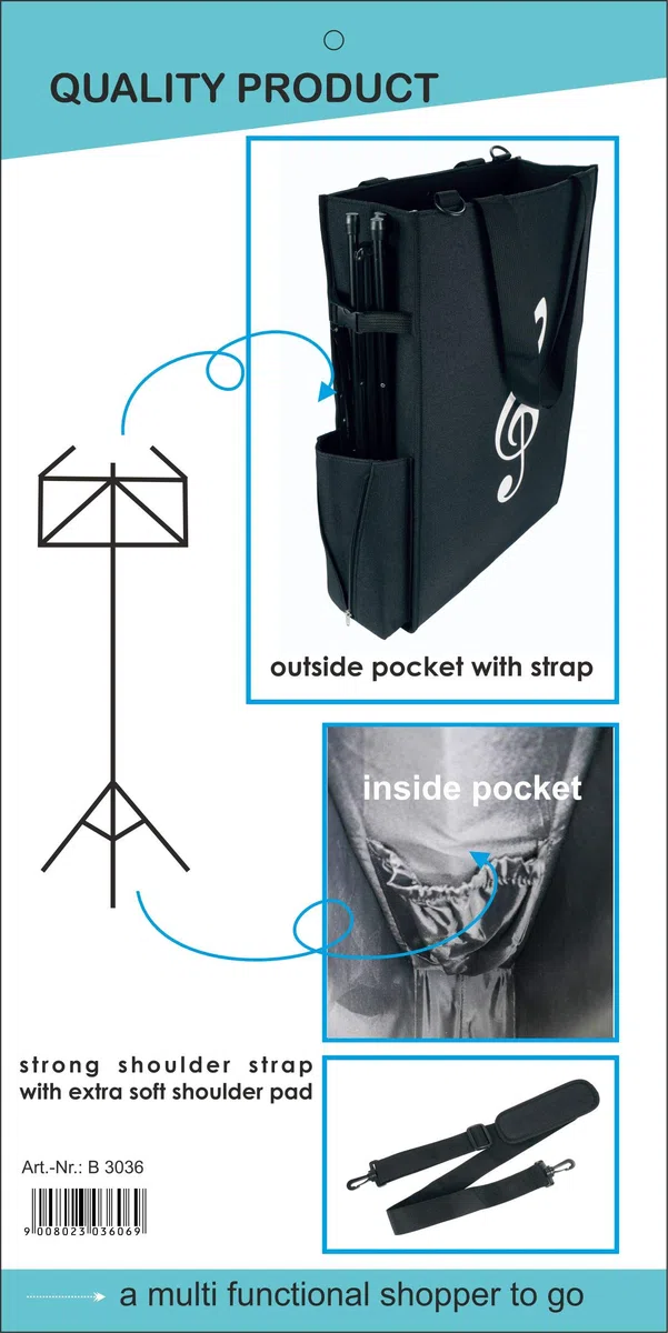 Notenständer Tasche zum umhängen