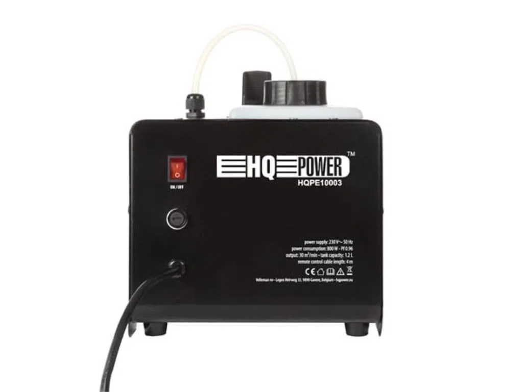 HQ-Power Schneemaschine, ideal für kleine Räume oder Familienfeiern, 800 W, 1,2 l