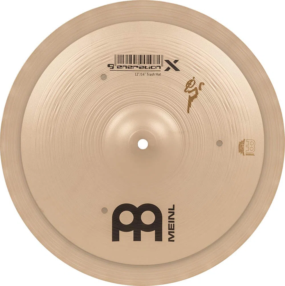 Meinl Cymbals GX-12/14TH Generation X Serie Trash Hat Beckenset Benny Greb Signature 30,5 cm (12 Zoll) - 35,6 cm (14 Zoll)
