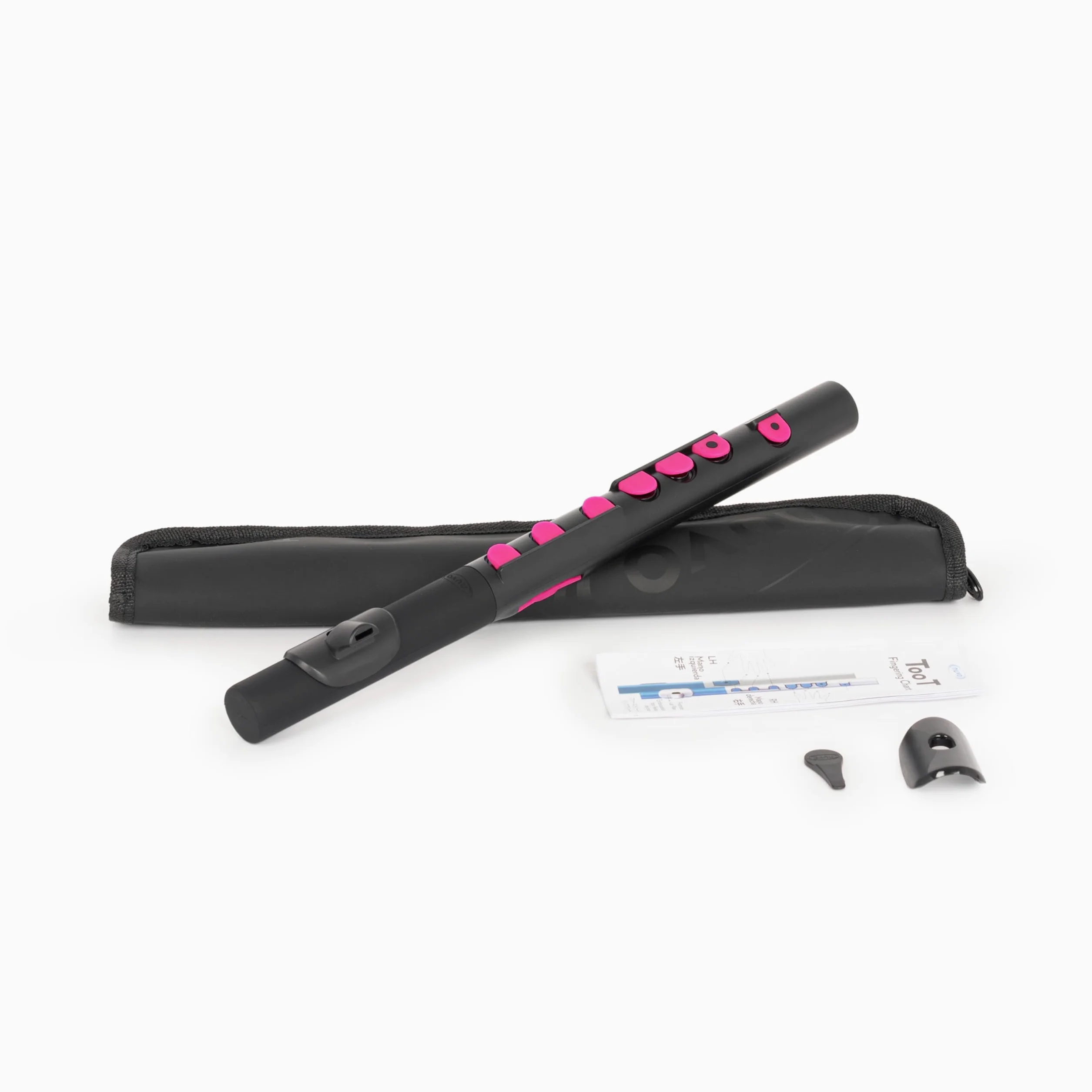 NUVO TooT 2.0 schwarz-pink mit Klappen