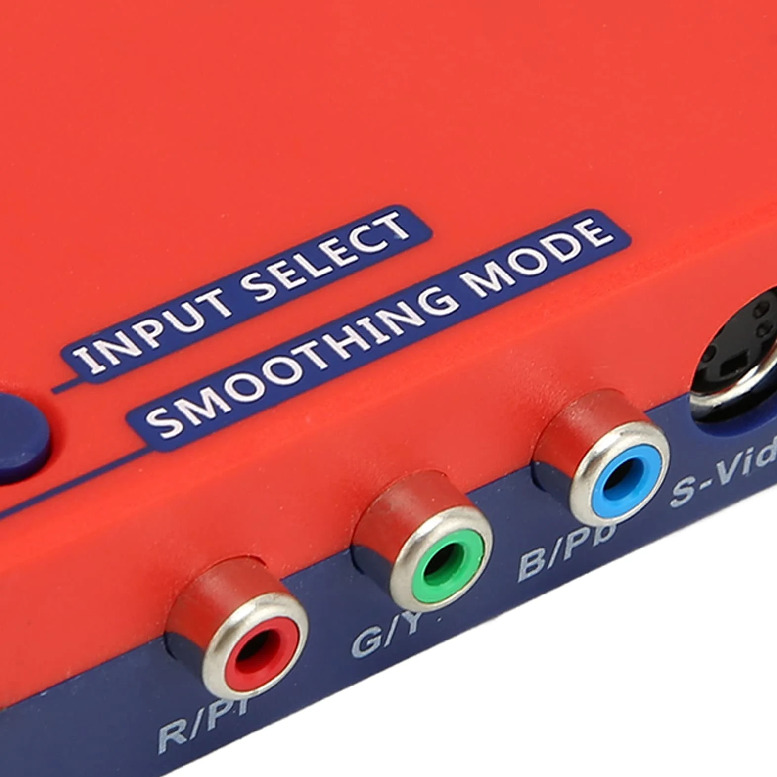 RetroScaler2x HD Multimedia-Schnittstellenkonverter für Retro-Konsolen – Line Multiplier 480p/576p Auflösung Konverter für NTSC & PAL Signale -Ausgang Kompatibel mit 2D und 3D Spielen (Rot) Endgül