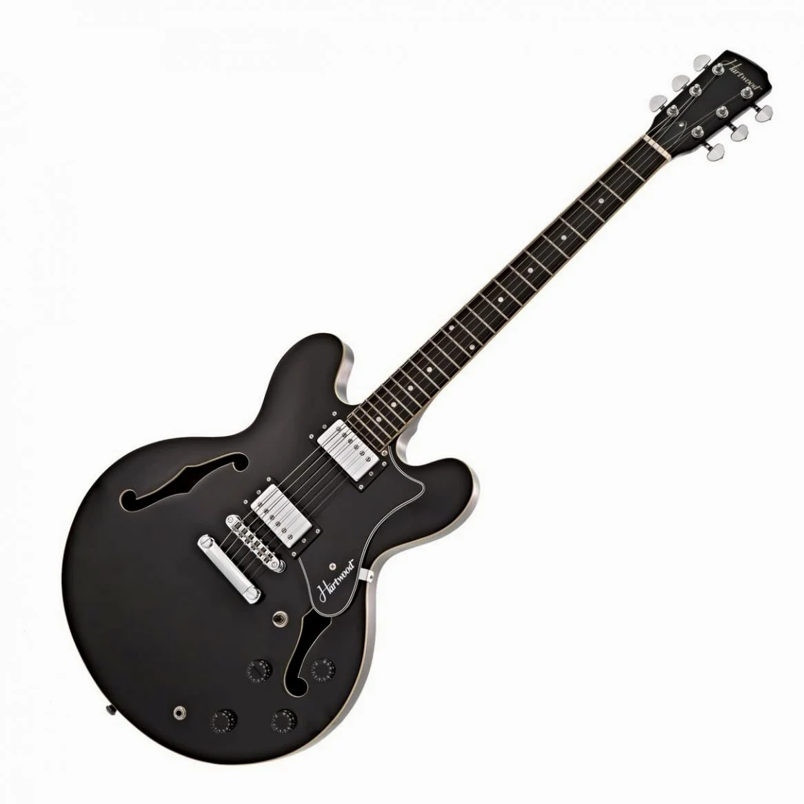 Hartwood Revival Semi-Akustik E-Gitarre mit Gigbag