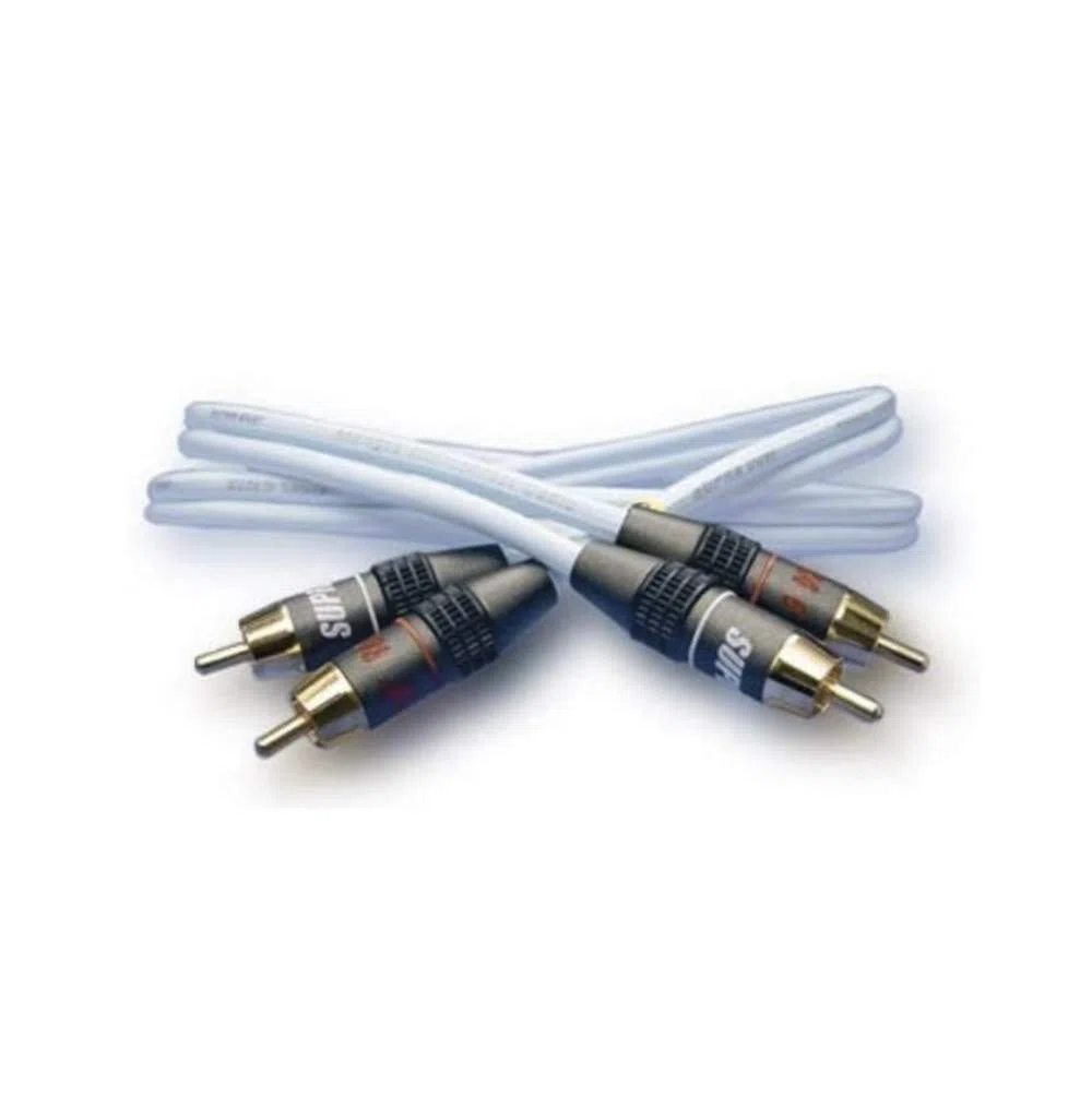 Supra 1001900685 Audio-Kabel – Audio-Kabel (6 x RCA, männlich/männlich, Blau)
