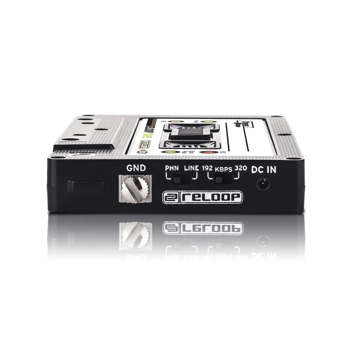 reloop Tape Recorder Encoder zum digitalisieren von Schallplatten und für DJ, schwarz