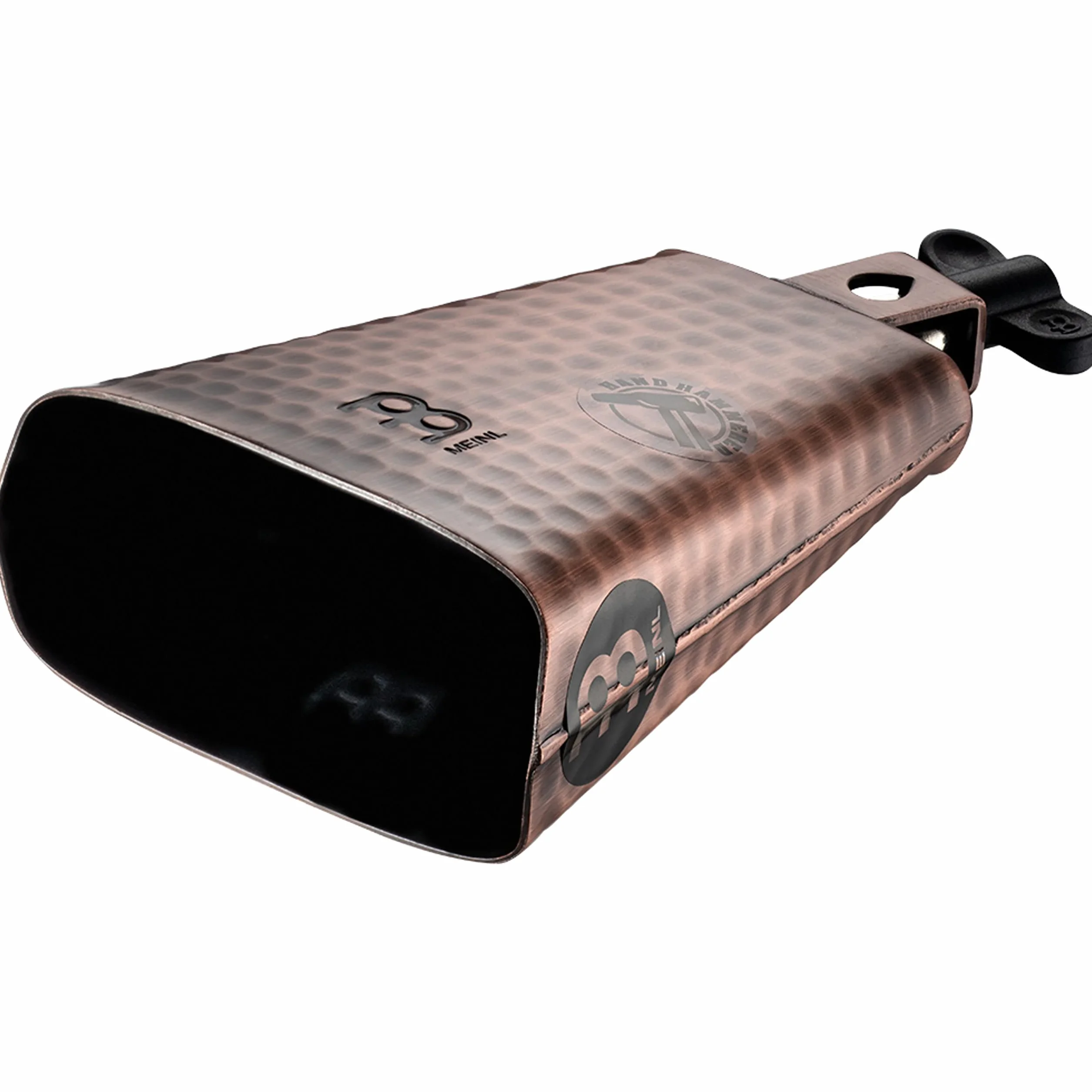 Meinl Percussion Hammered Timbales Cowbell - Mittelgroßes Aufschlagidiophon - Länge 6,25 Zoll - Montierbar - Handgehämmert - Kupfer, Natur (STB625HH-C)