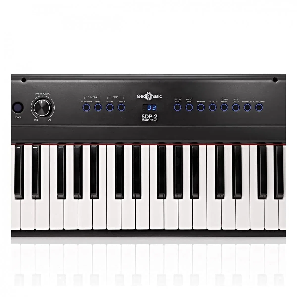 SDP-2 Digital Stage Piano mit Gig Bag von Gear4music - 88 Tasten