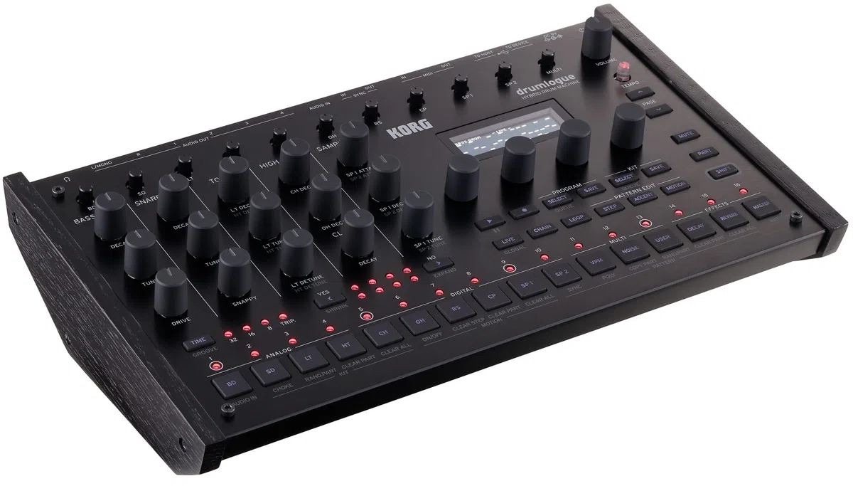Korg Drumlogue - Hybrider Analoger/Digitaler Drumcomputer und Sequenzer