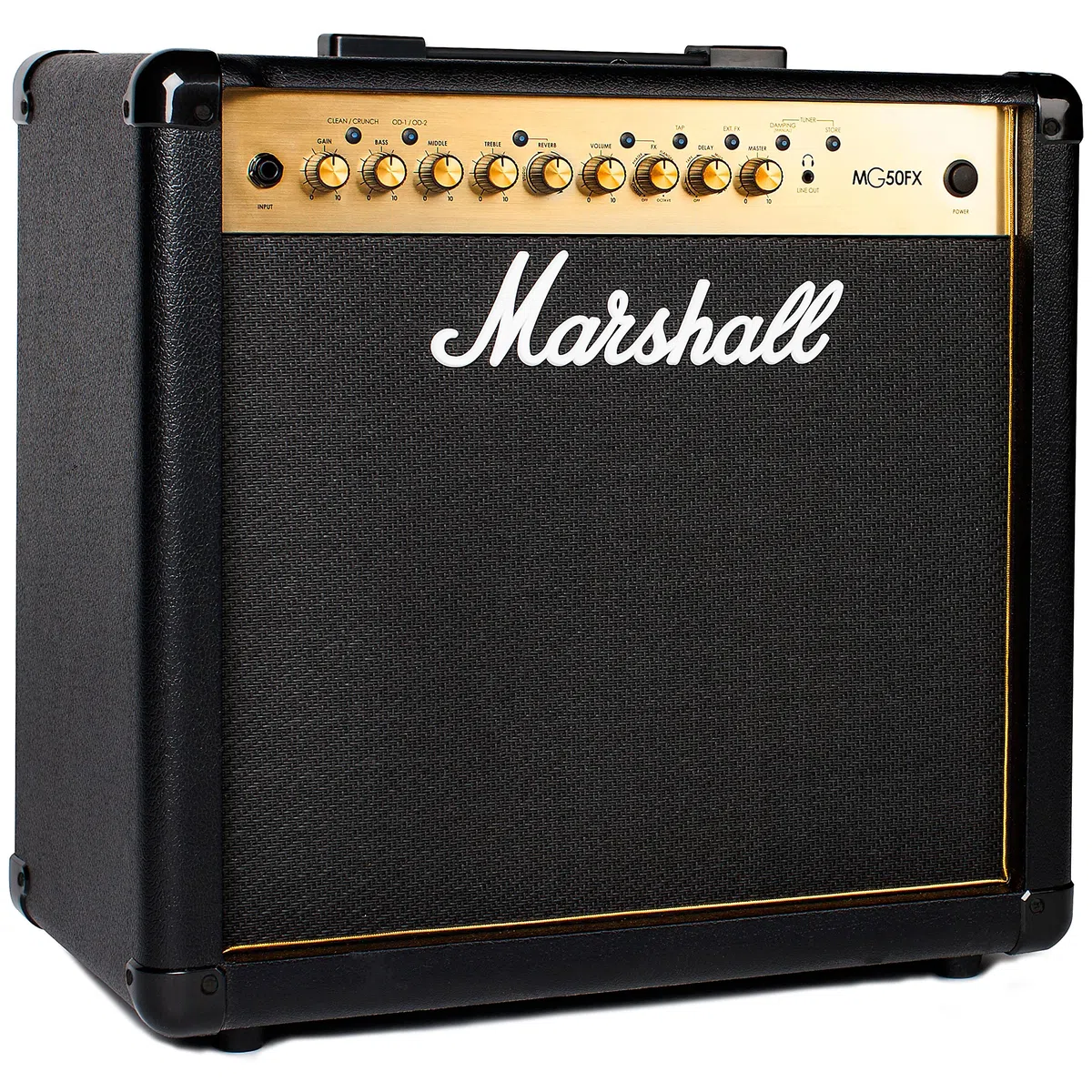 MG50GFX Black & Gold - Transistor Combo Verstärker für E-Gitarre