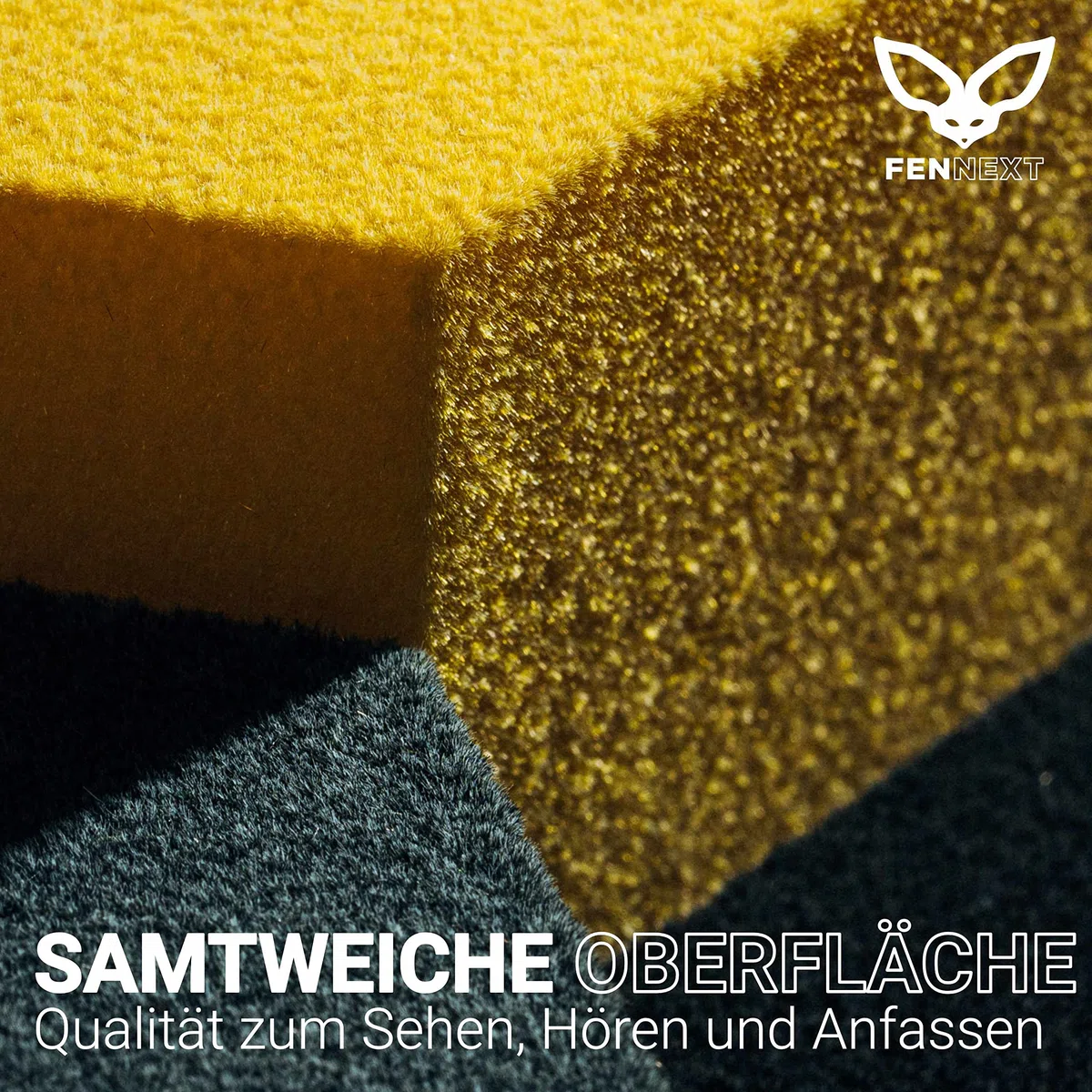 Schallabsorber Akustikpaneele [9 Stk.] für spürbar reduzierte Geräusche I Modernes Akustikbild aus Hexagon Akustikplatten I Unbedenkliche Wand Paneele hergestellt in der EU I 3D Panels