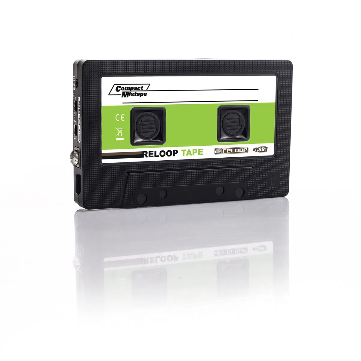 reloop Tape Recorder Encoder zum digitalisieren von Schallplatten und für DJ, schwarz