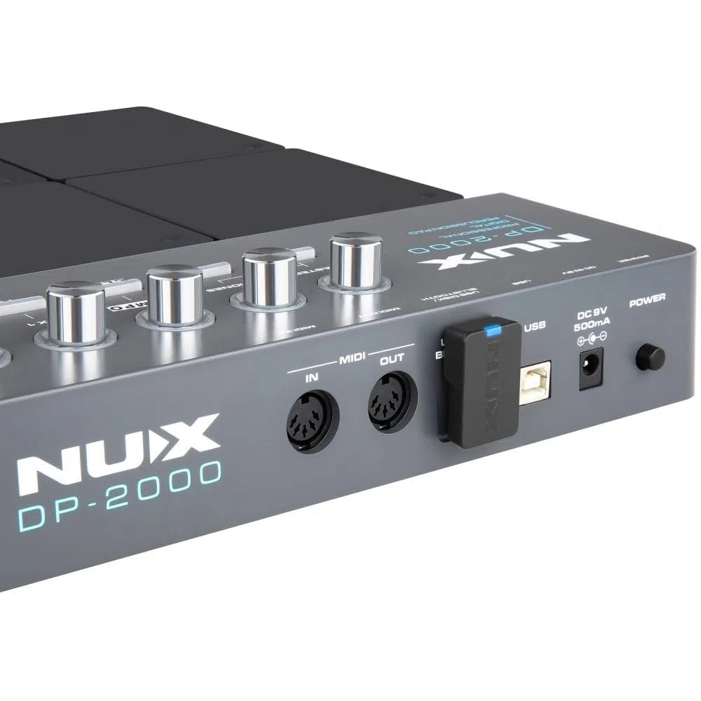 NU-X | DP-2000 Digitales Percussion-Pad mit 8 berührungsempfindlichen Zonen und einer riesigen Bibliothek von internen Sounds