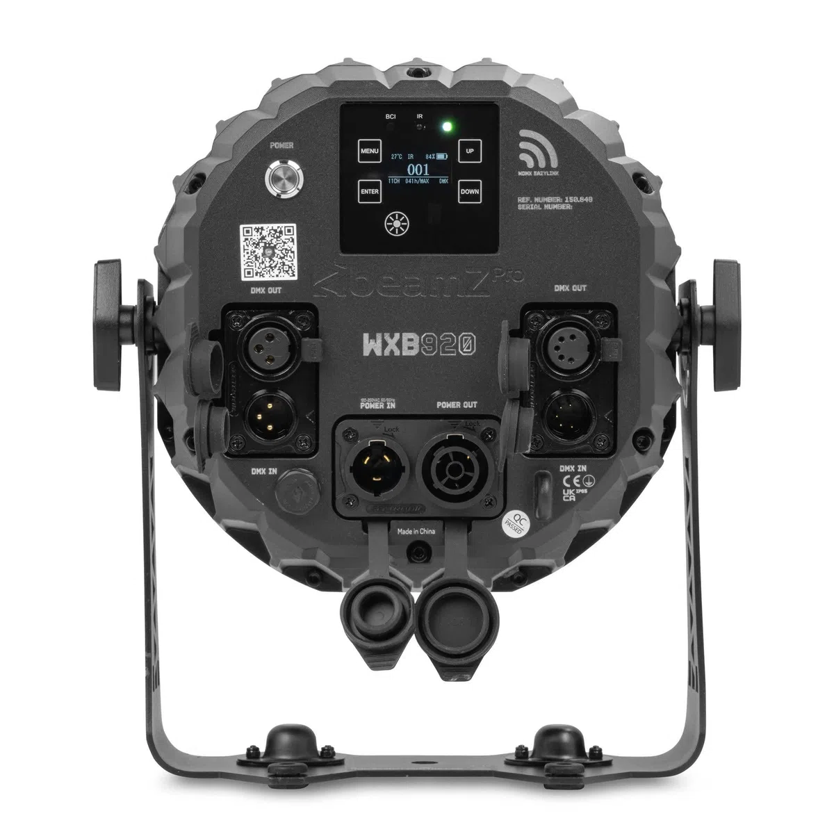 BeamZ Pro WXB920 LED PAR Akku Scheinwerfer, 20 Std. Laufzeit, IP65 Outdoor 9x20W RGBALC Wireless DMX, Wetterfest, Wash Bühnenlicht, App & Fernbedienung