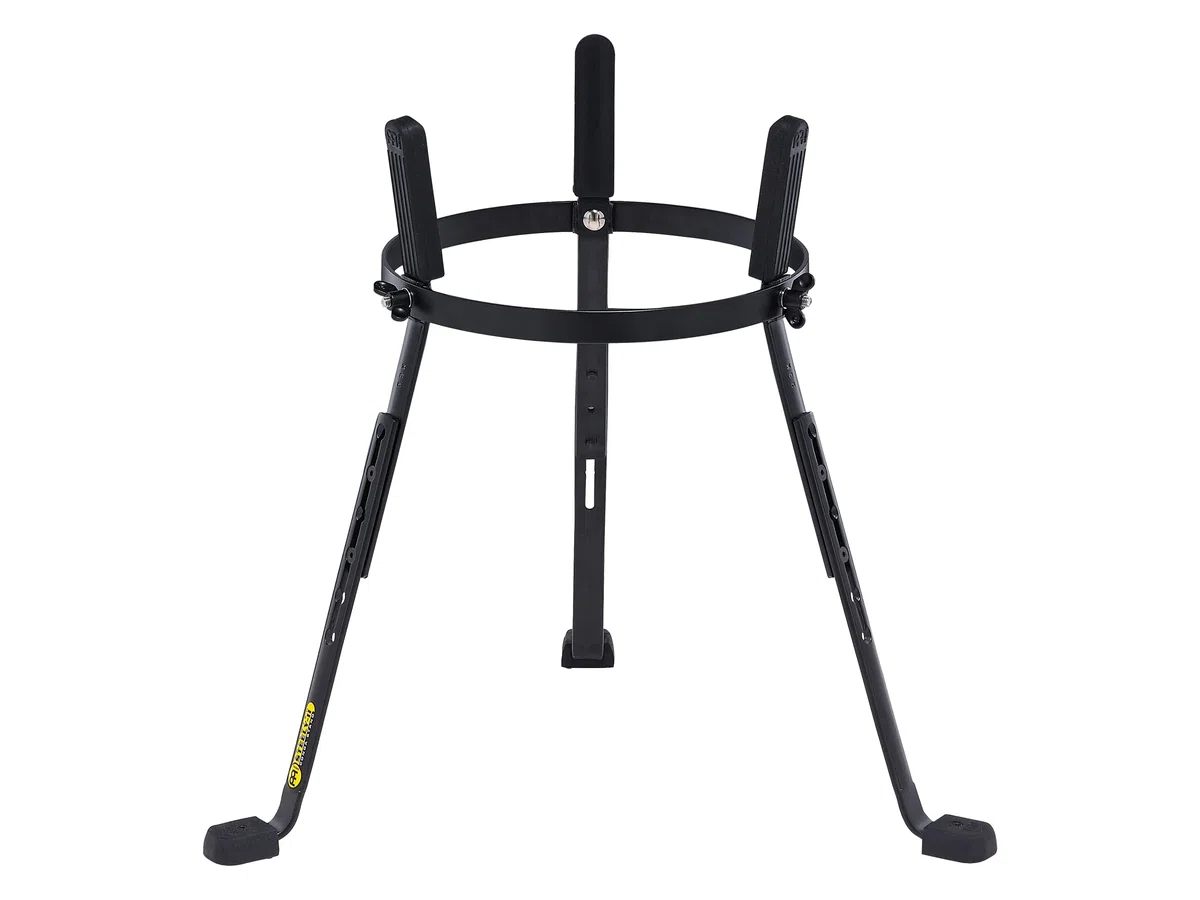 Meinl Percussion Conga Stand Zubehör - Ständer für 11 Zoll Marathon Classic, Designer und Luis Conte Serie Conga - Stahl, Schwarz (ST-MCC11BK)