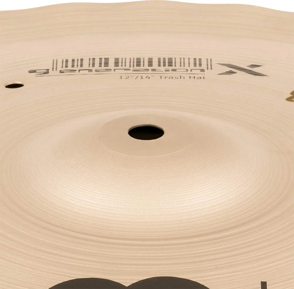 Meinl Cymbals GX-12/14TH Generation X Serie Trash Hat Beckenset Benny Greb Signature 30,5 cm (12 Zoll) - 35,6 cm (14 Zoll)
